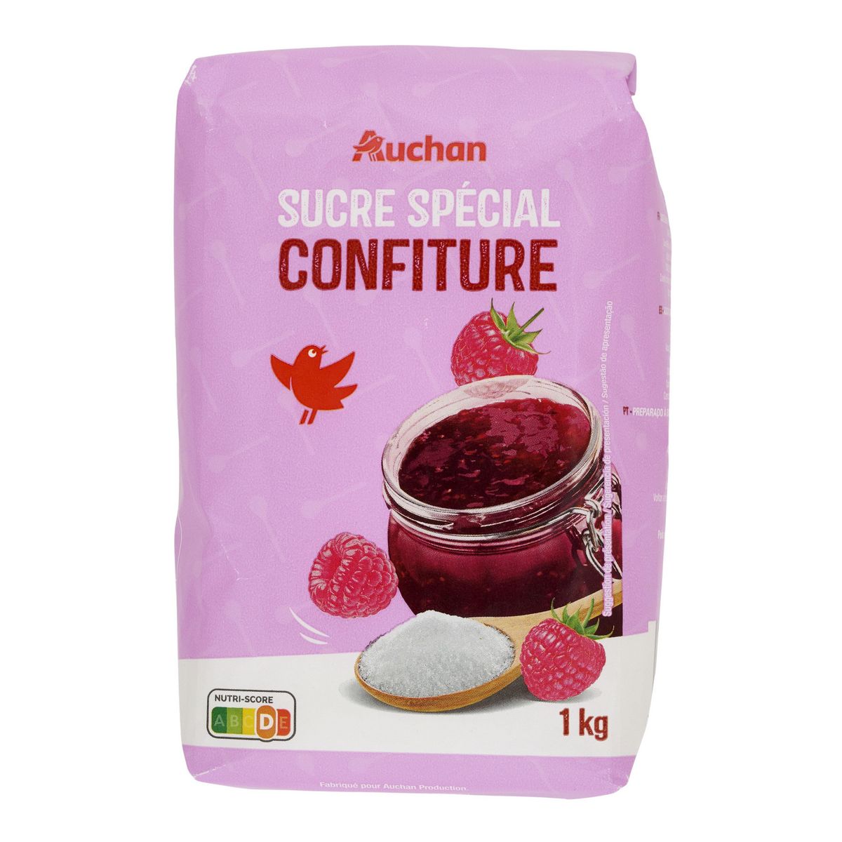 AUCHAN Sucre spécial confiture 1kg