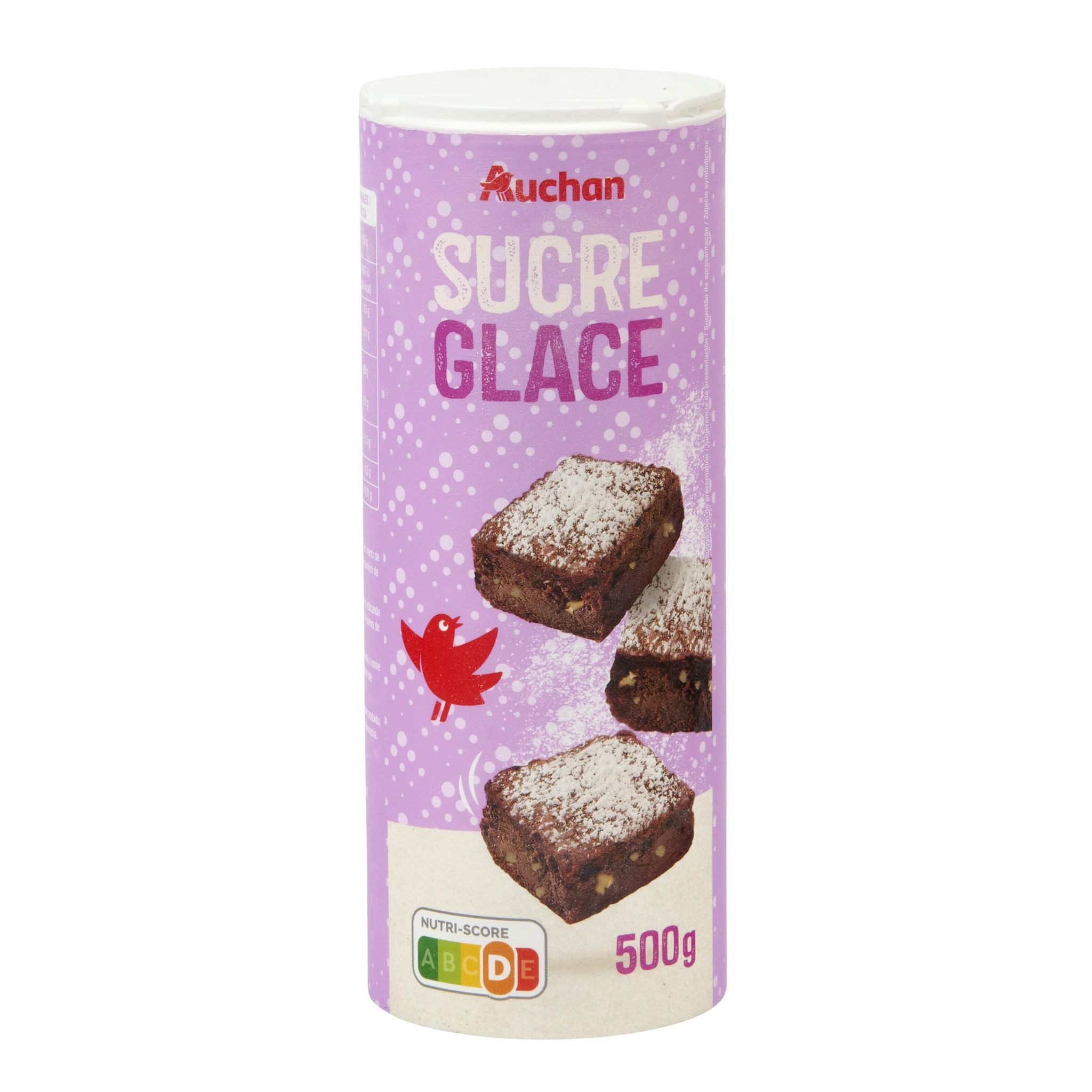 Voir la diapositive 2 : AUCHAN Sucre glace 500g