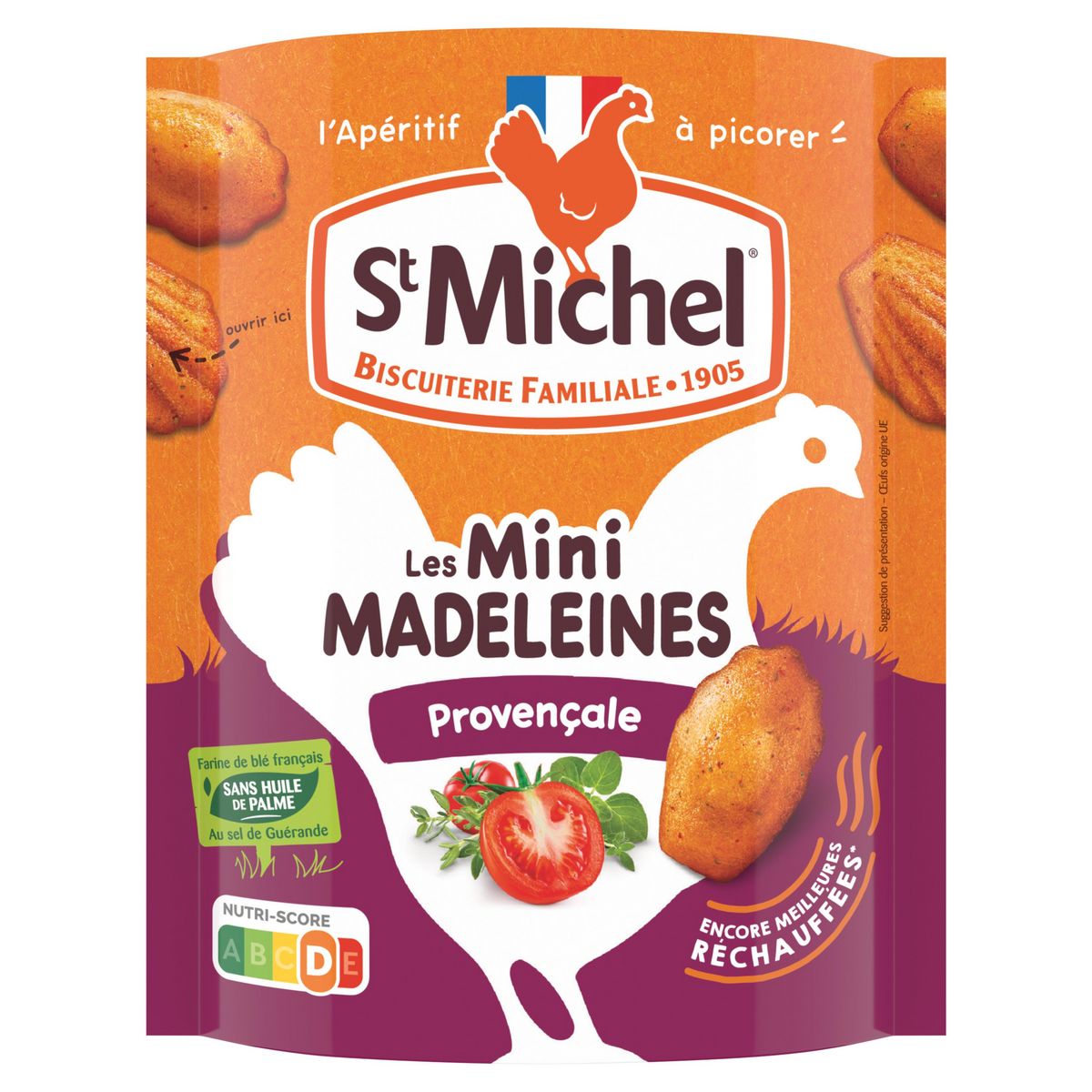 ST MICHEL Mini madeleines provençales 100g