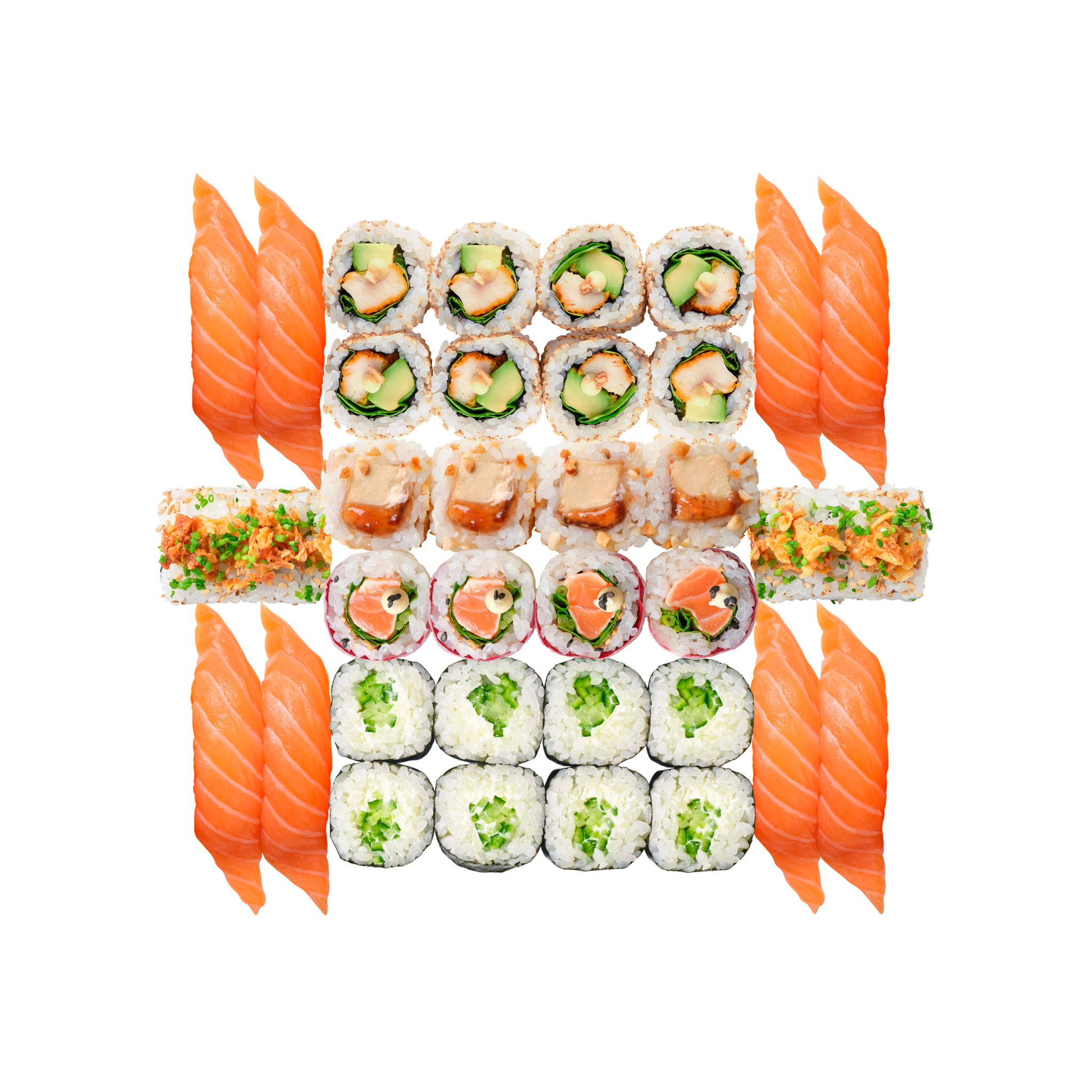 SUSHI SHOP Box gourmet 36 pièces 605g
