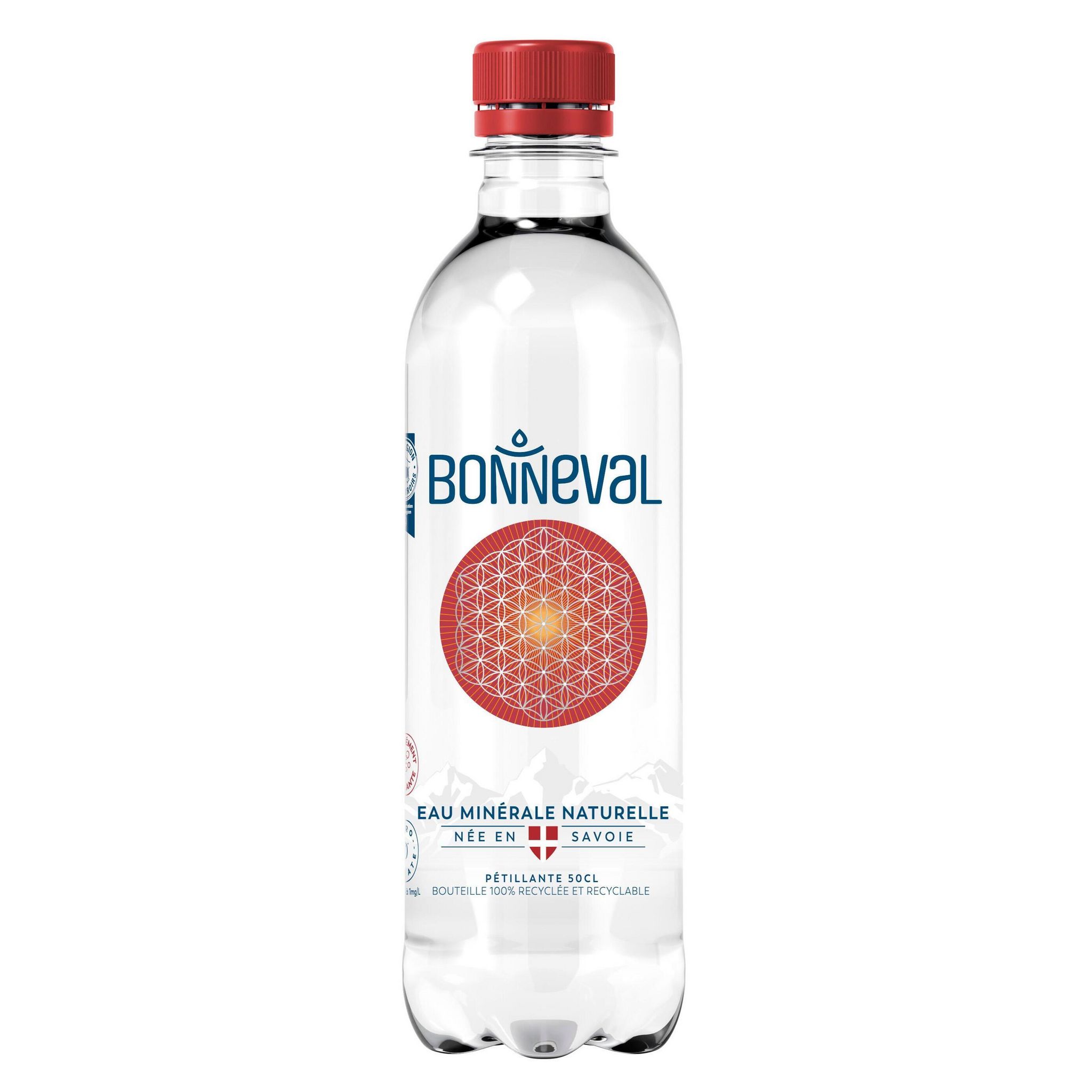 BONNEVAL Eau minérale intensément pétillante bouteille 50cl