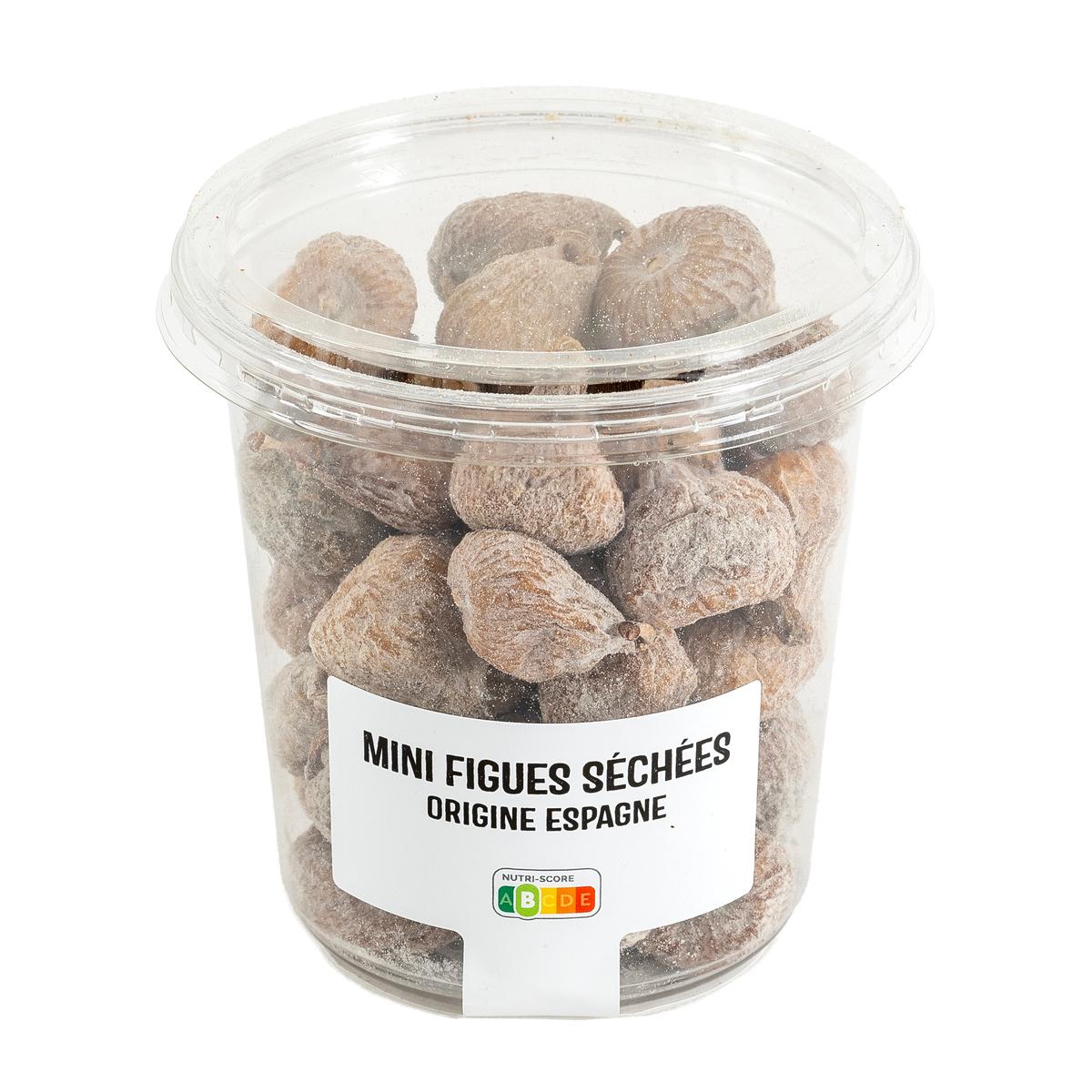 AUCHAN Mini figues séchées origine Espagne 350g
