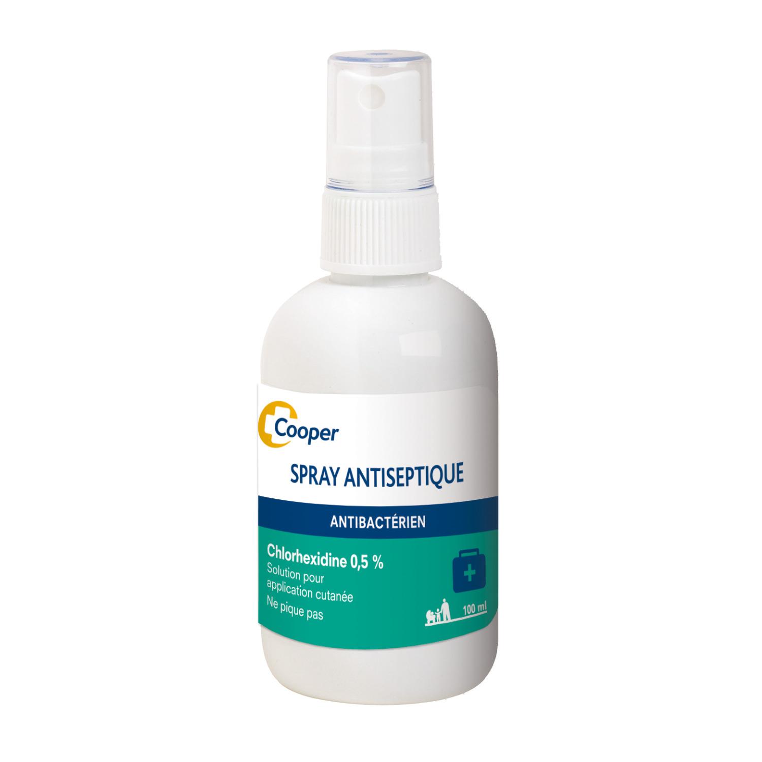 COOPER Spray antiseptique antibactérien 100ml