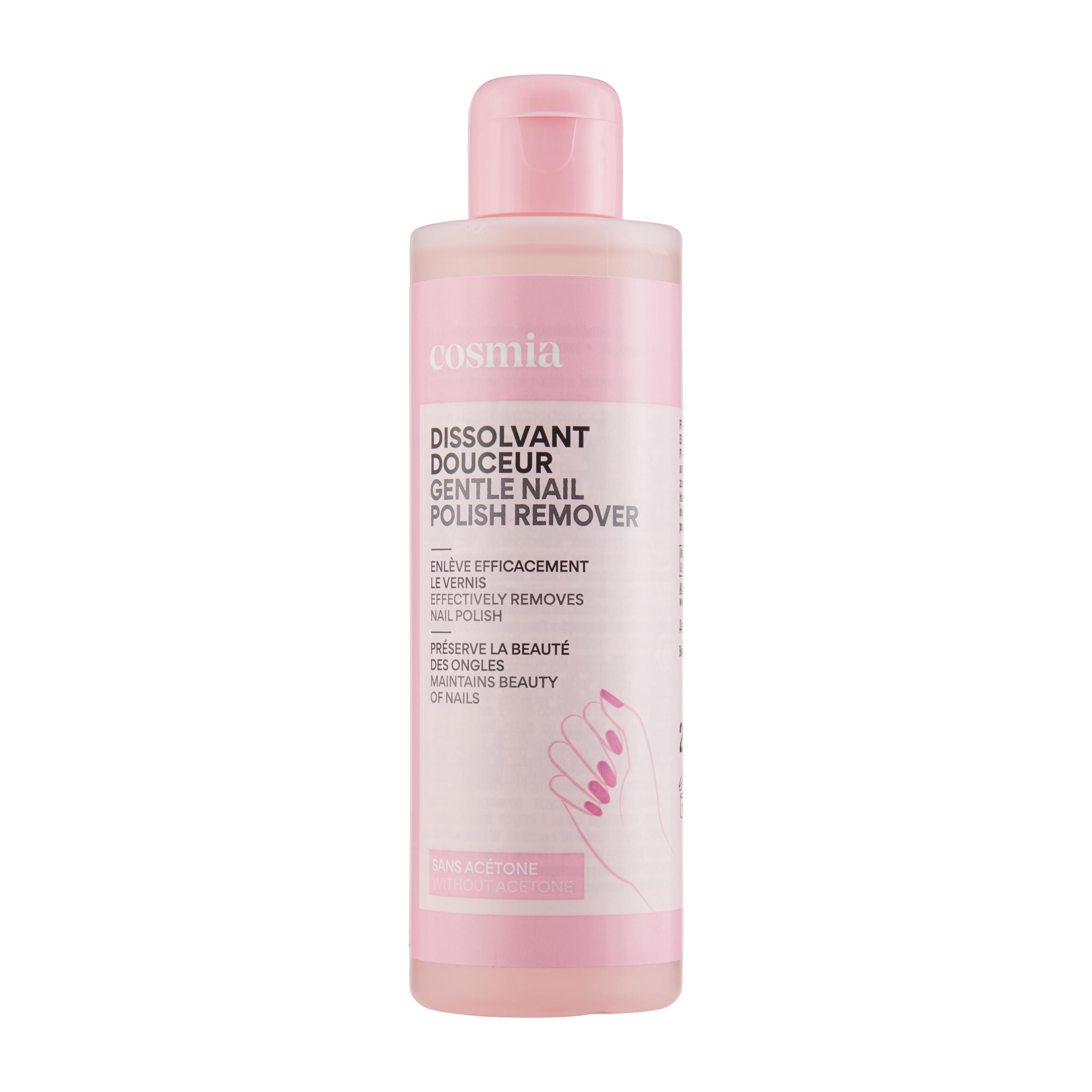 Voir la diapositive 2 : COSMIA Dissolvant douceur sans acétone 200ml