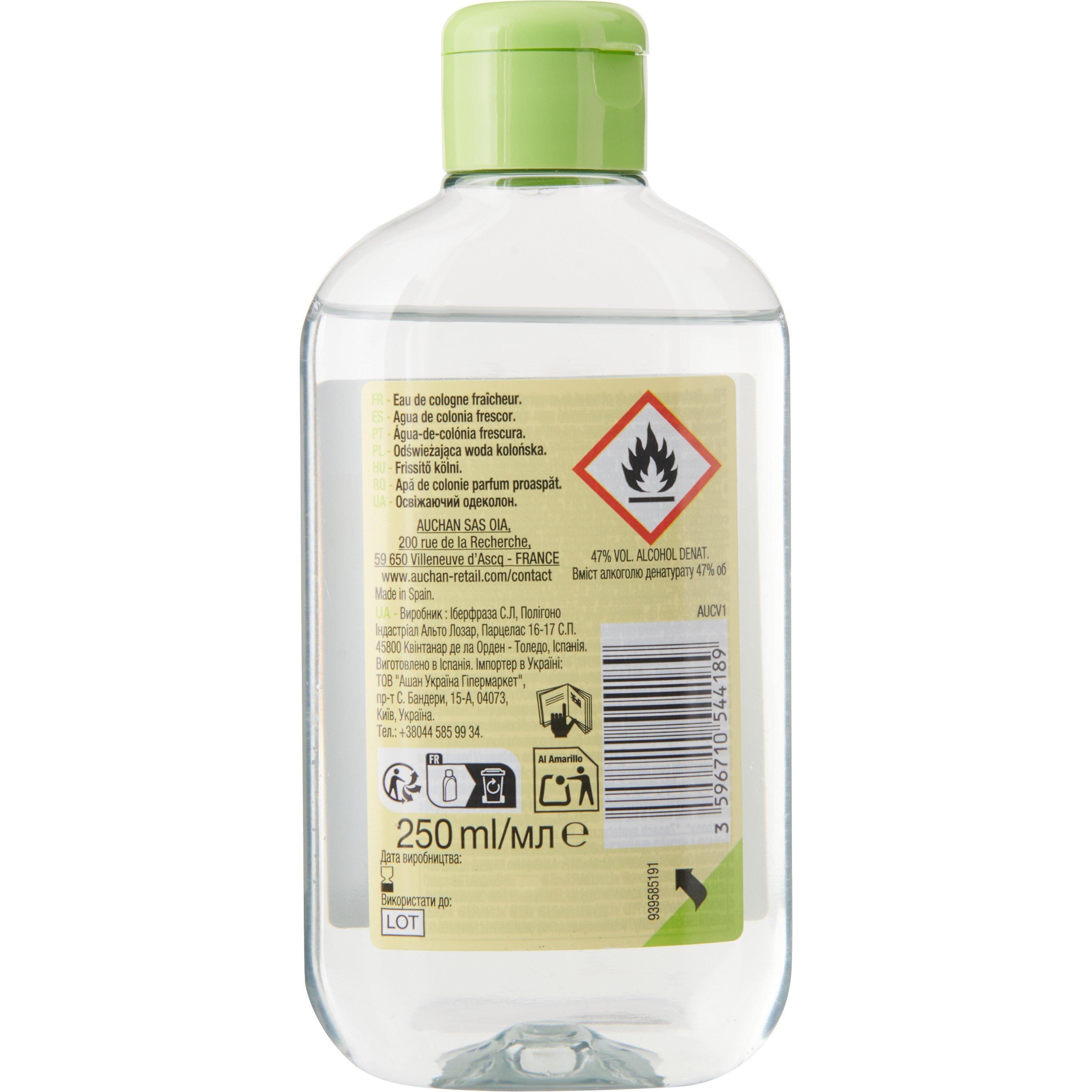 Voir la diapositive 3 : COSMIA Eau de cologne fresh 250ml