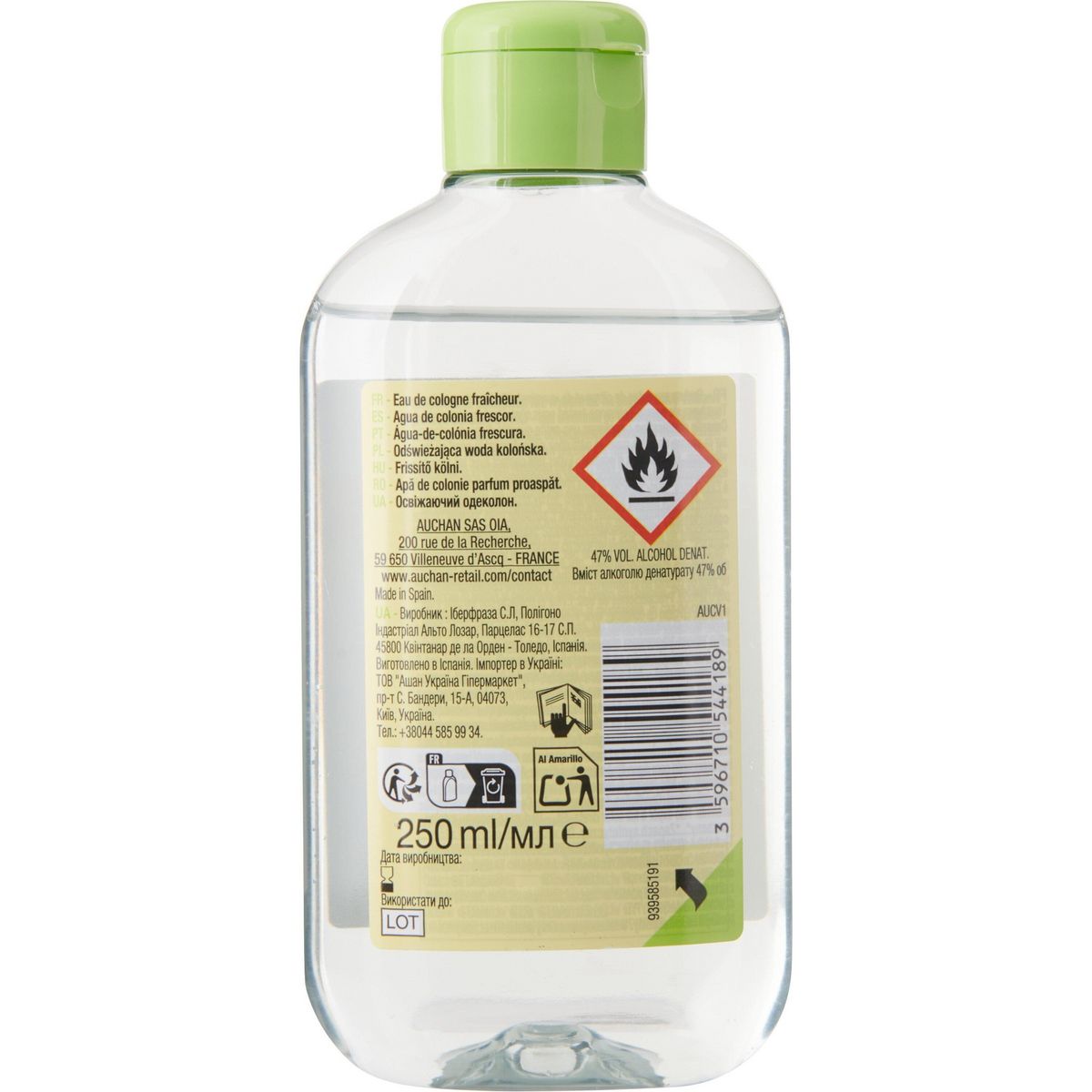 COSMIA Eau de cologne fresh 250ml