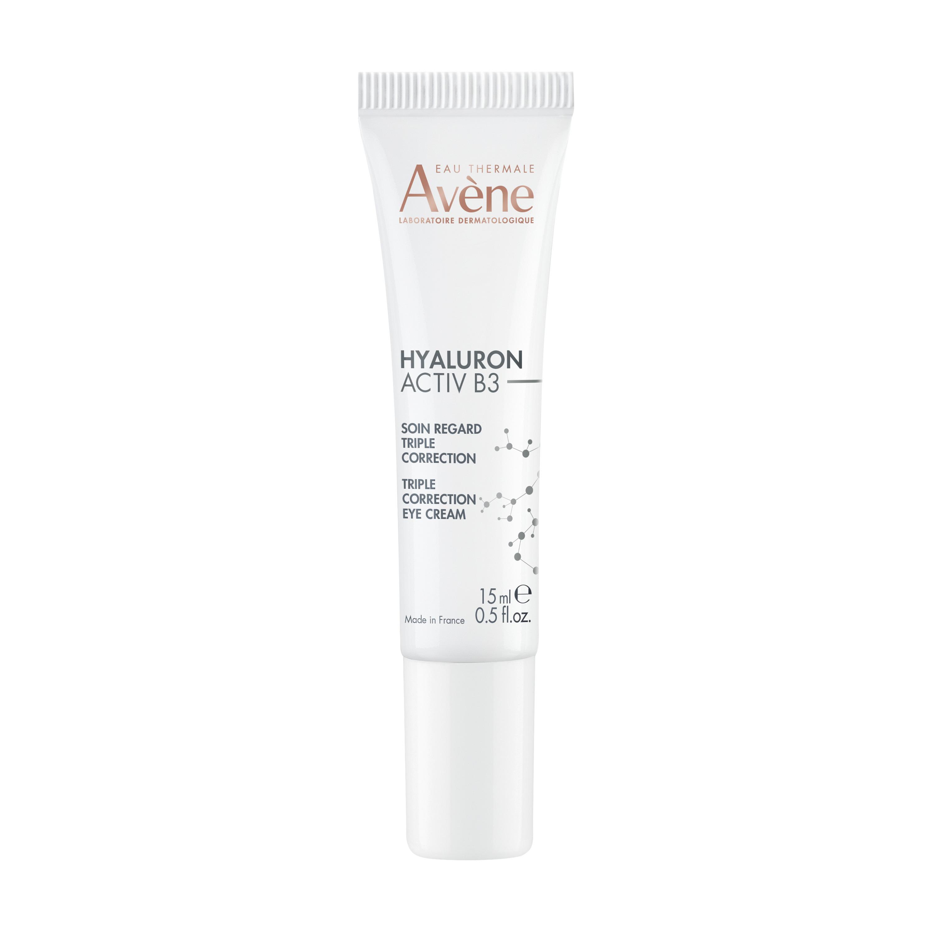 Voir la diapositive 2 : AVÈNE Hyaluron activ B3 Soin regard triple correction 15ml