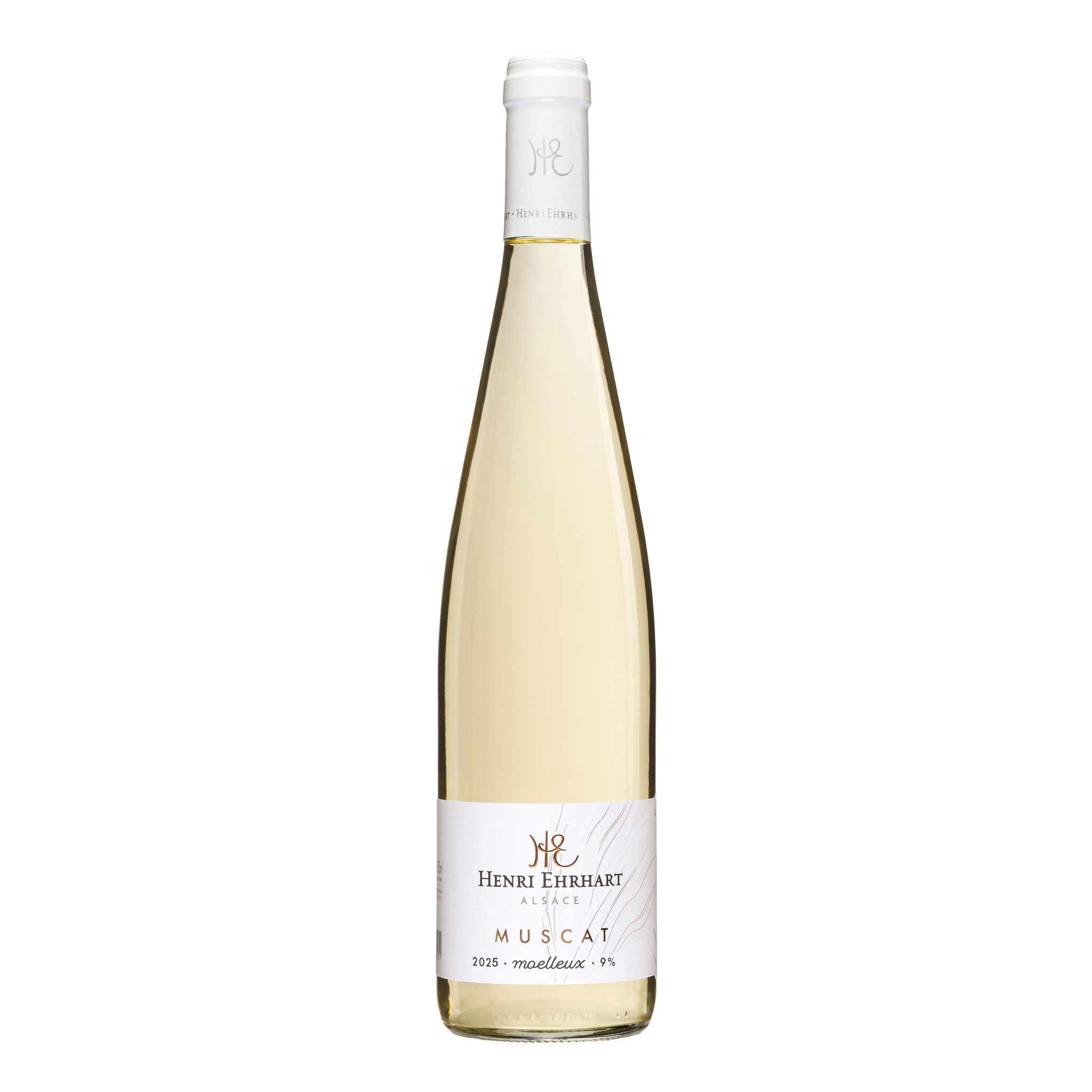 Voir la diapositive 2 : AOP Alsace Muscat Henri Ehrhart blanc moelleux 75cl