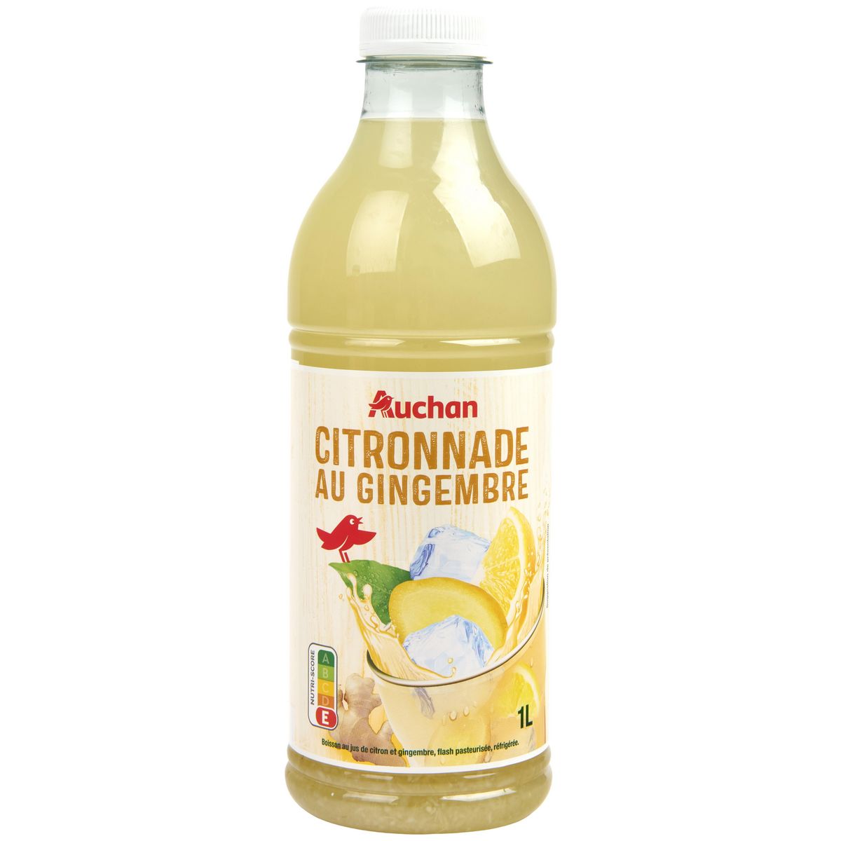 AUCHAN Citronnade au gingembre 1l