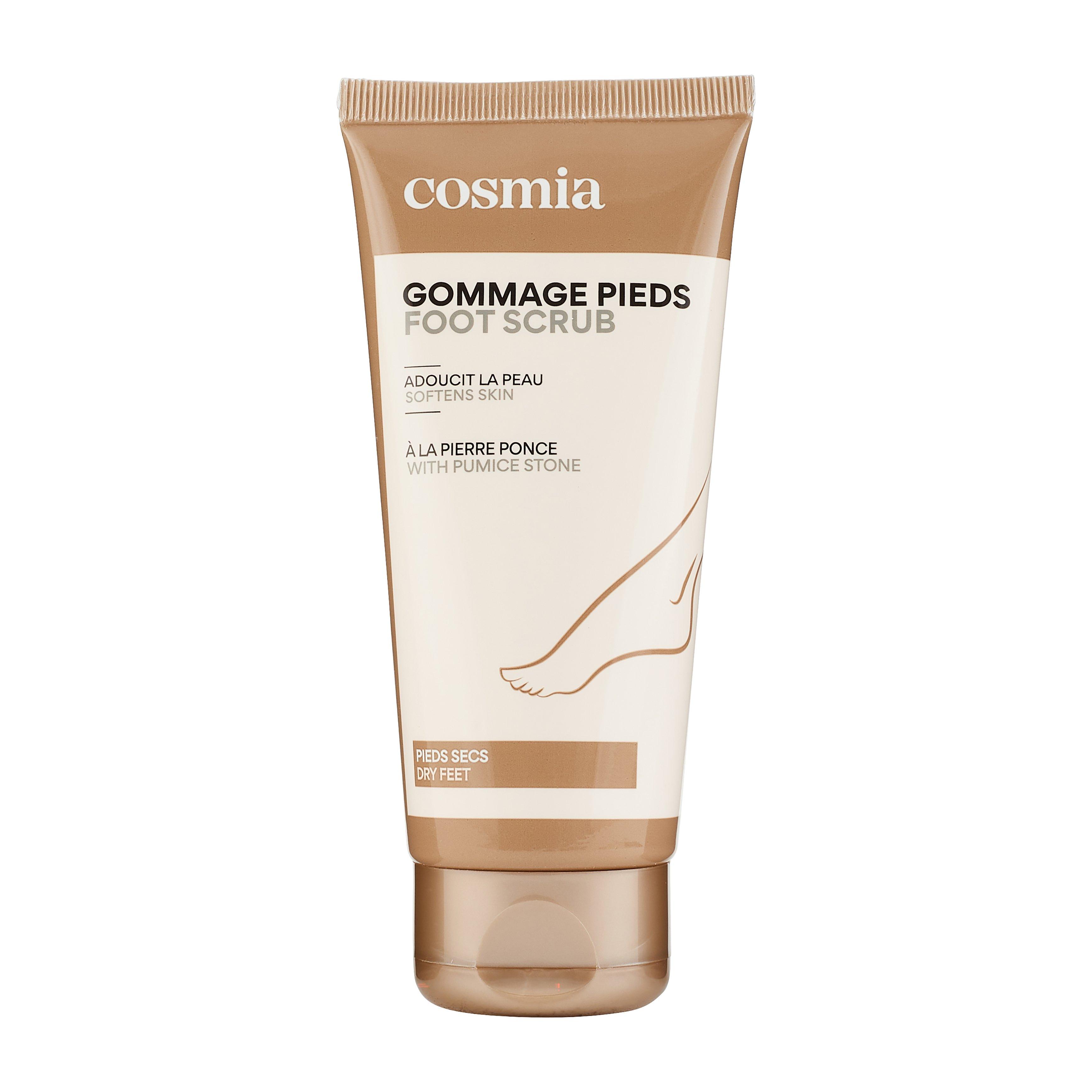 Voir la diapositive 3 : COSMIA Gommage pour pieds secs à la pierre ponce 100ml