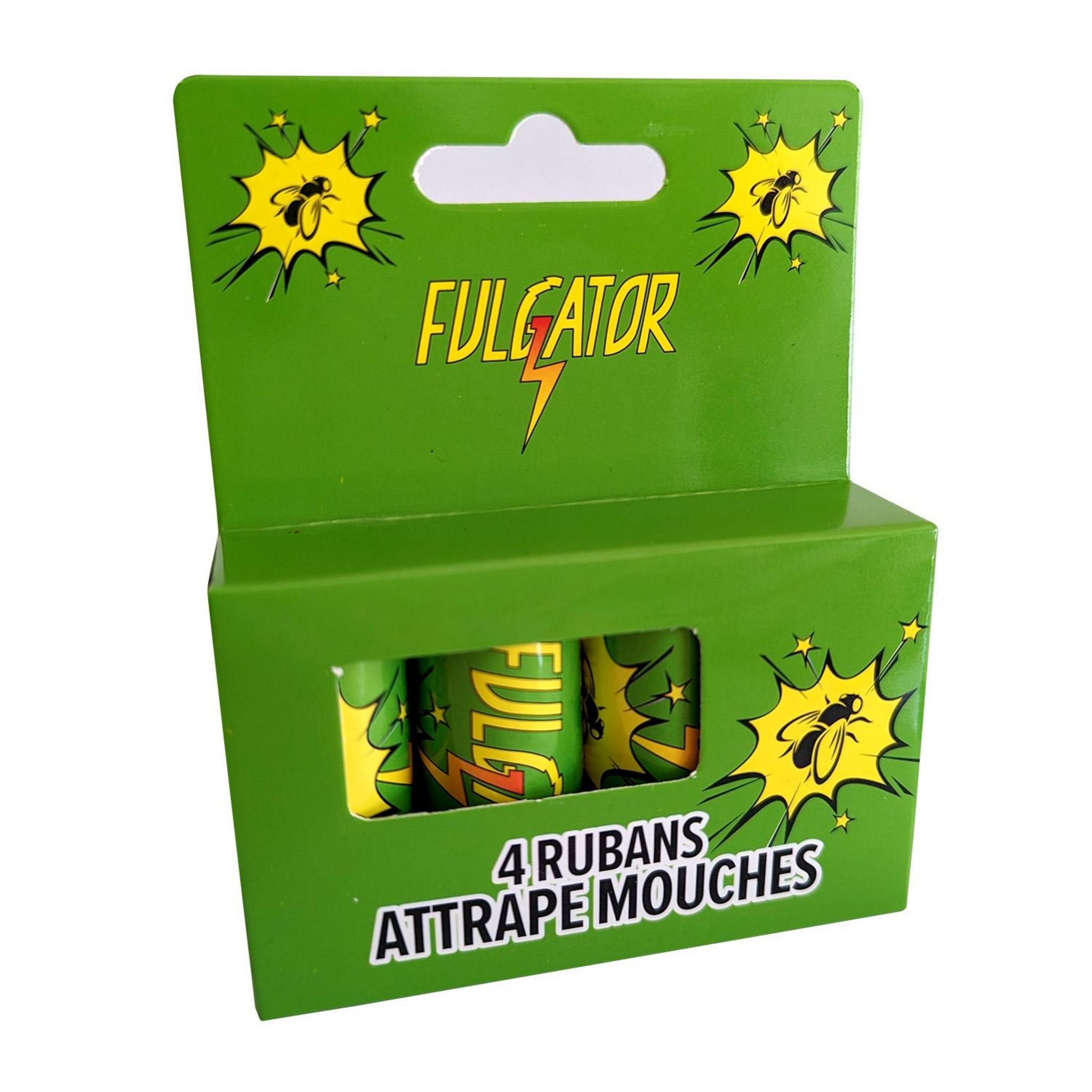 FULGATOR Rubans attrape mouches 4 pièces