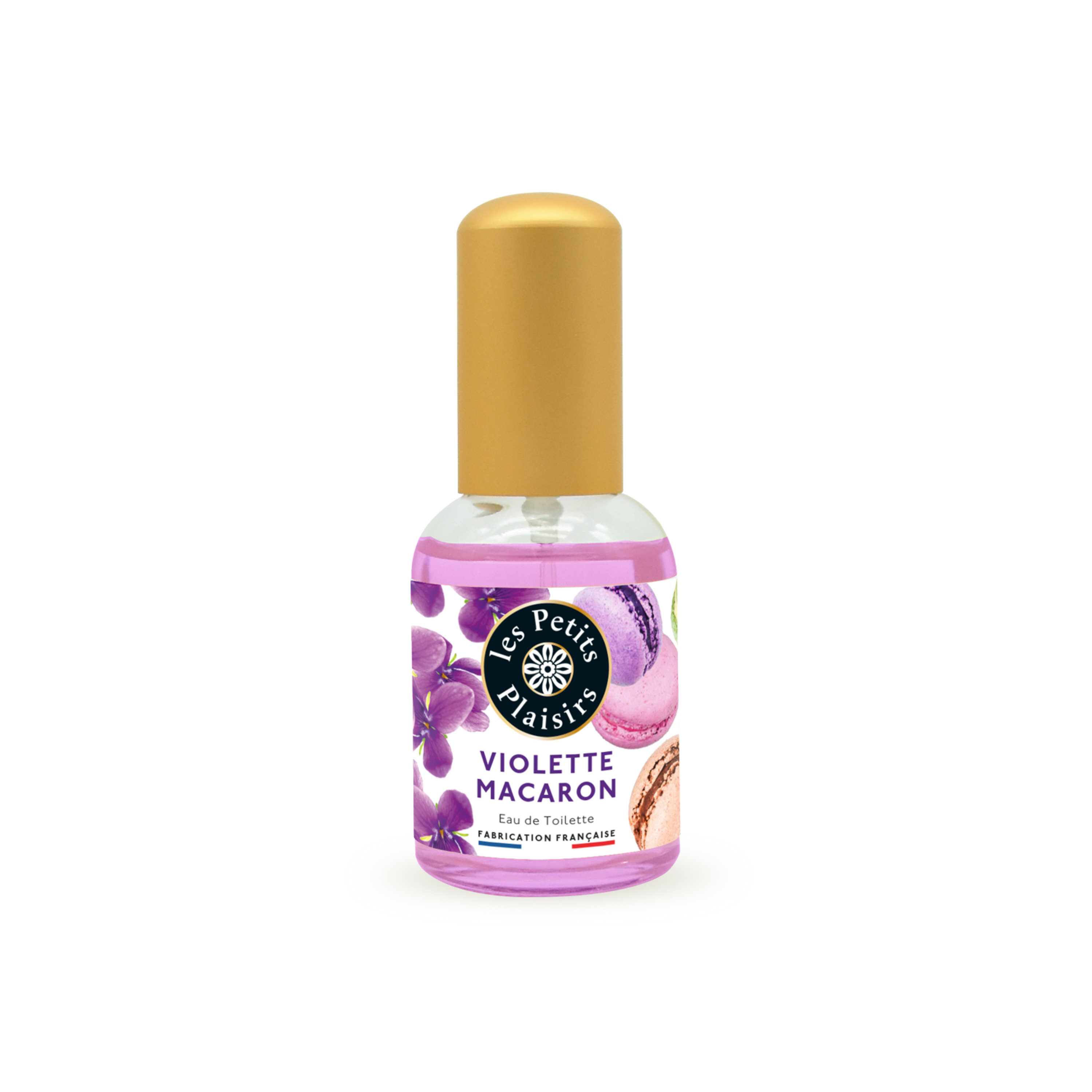 LES PETITS PLAISIRS Eau de toilette spray à la violette macaron 30ml