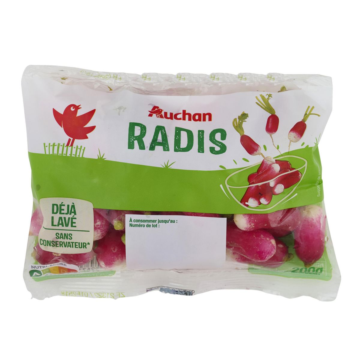 AUCHAN Radis 200g