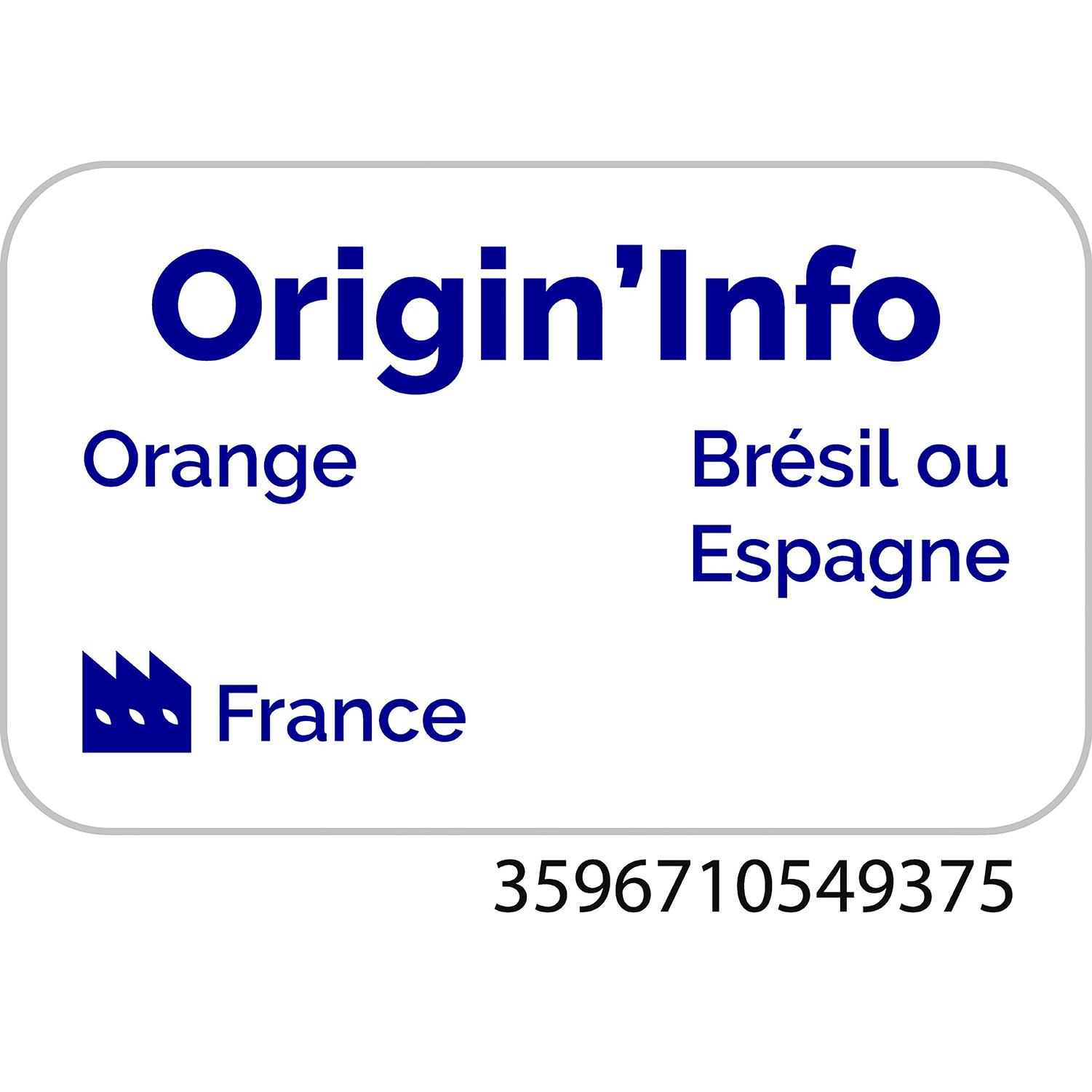 Voir la diapositive 3 : AUCHAN Marmelade allégée d'orange 35% de fruits 340g