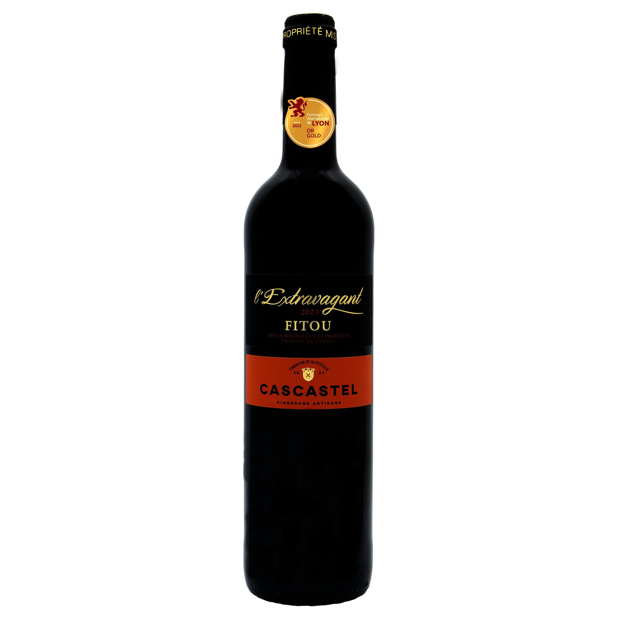 AOP Fitou L'Extravagant rouge 75cl
