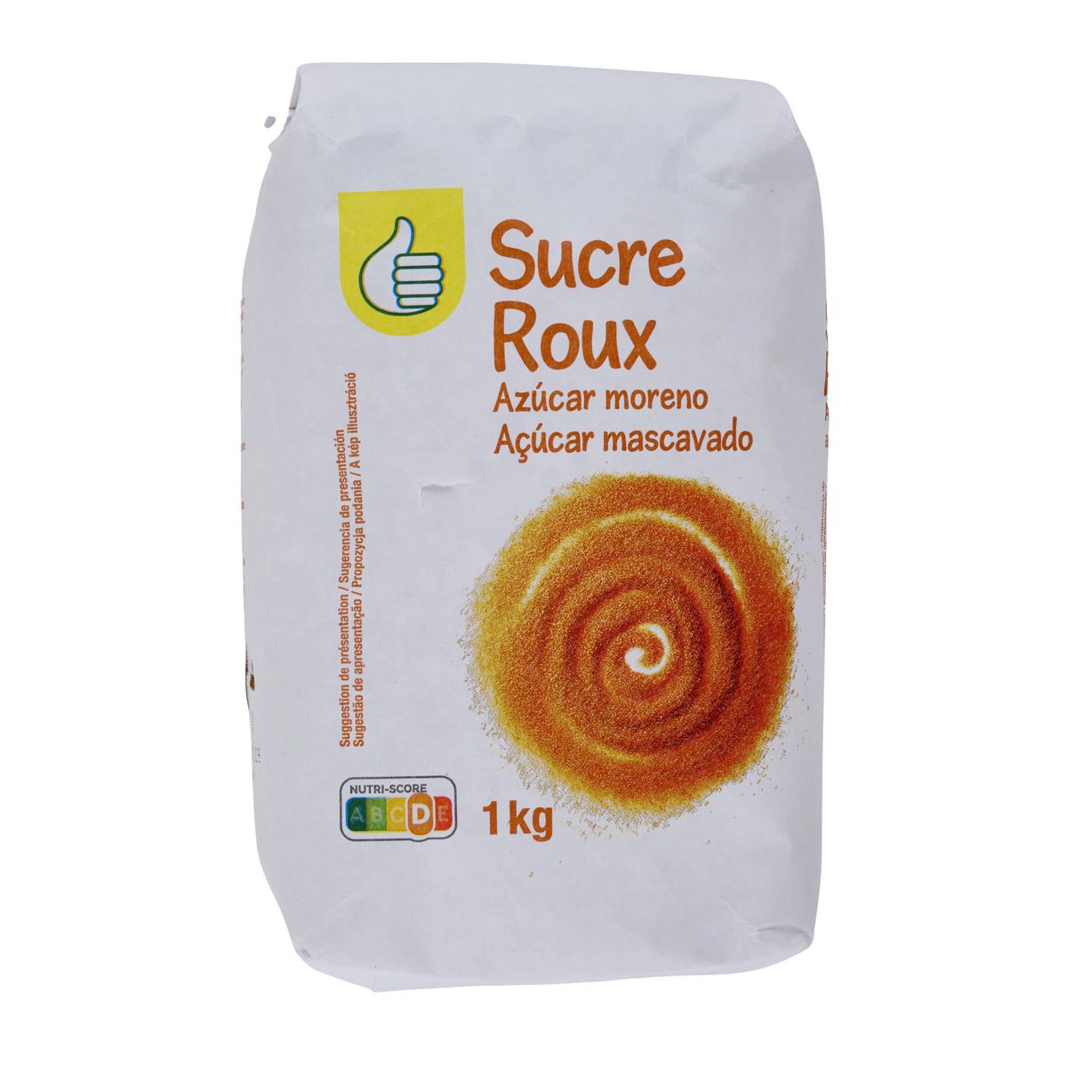 POUCE Sucre roux en poudre 1kg