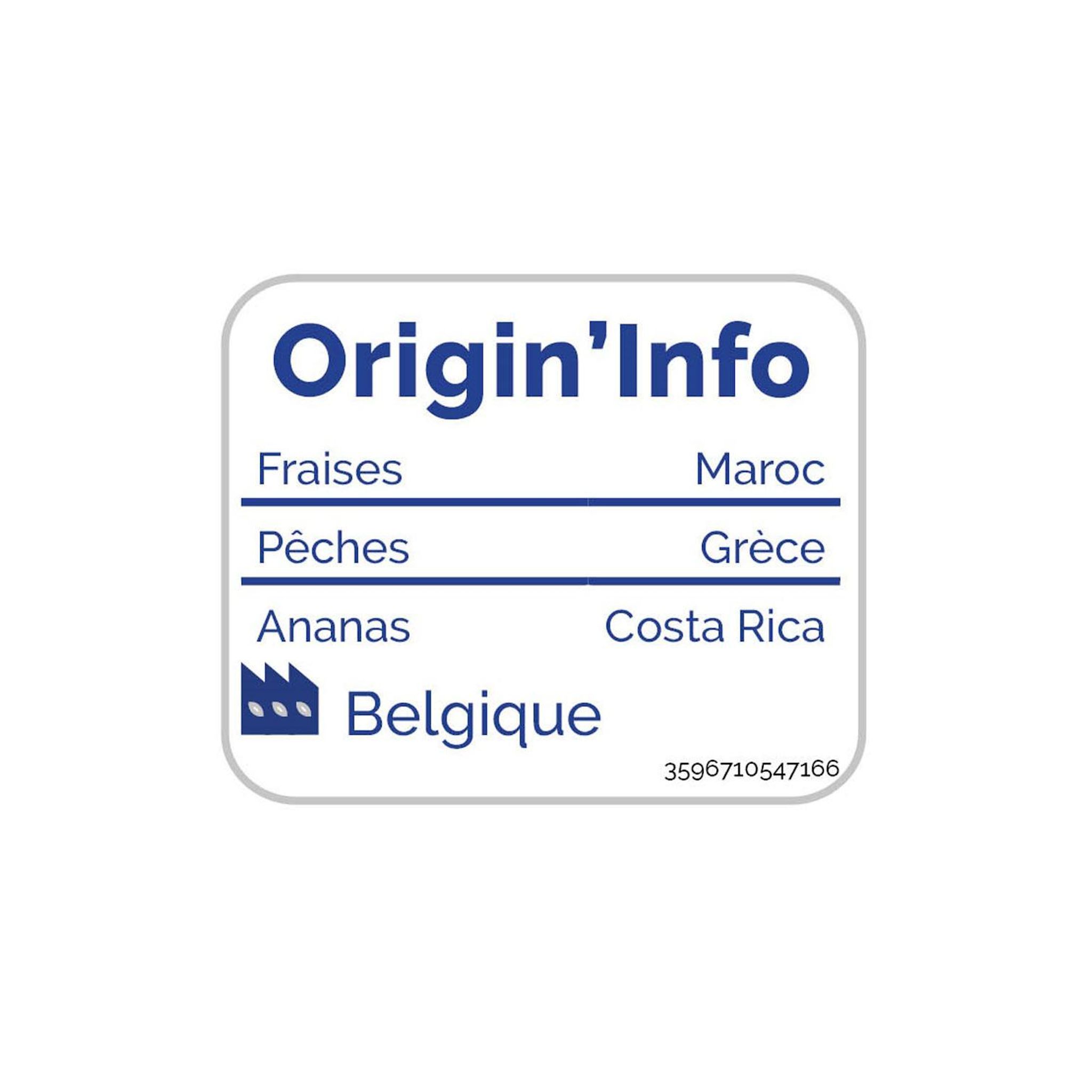 Voir la diapositive 2 : AUCHAN Brunoise de fruits 450g