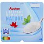 Voir la diapositive 2 : AUCHAN L'instant douceur - Yaourt nature 8x125g