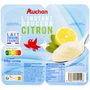 Voir la diapositive 2 : AUCHAN L'instant douceur spécialité laitière au citron 4x125g