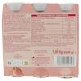 Voir la diapositive 3 : AUCHAN Yaourt à boire saveur fraise 6x180g