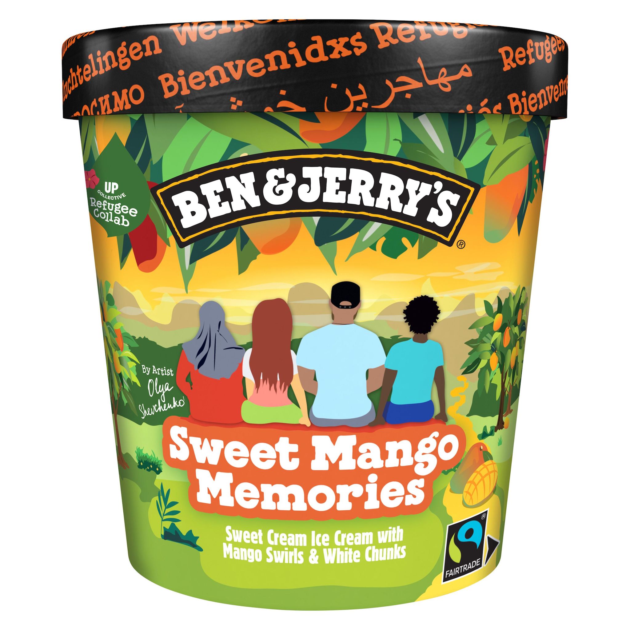 Voir la diapositive 4 : BEN & JERRY'S Sweet Mango Memories 391g 391g