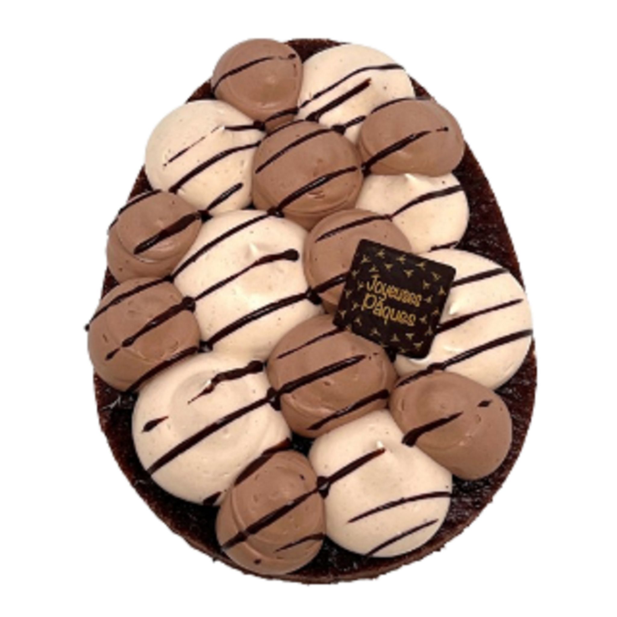 Boite d'oeufs croustillants chocolat praliné 400g
