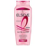 ELSEVE Nutri Gloss Shampooing embellisseur perle de nacre cheveux longs , ternes 500ml