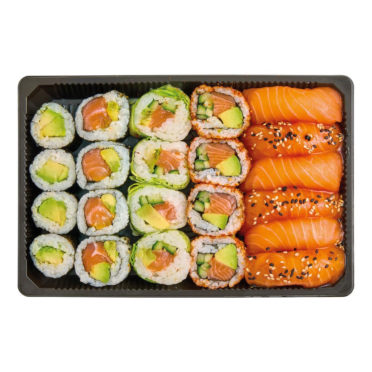 SUSHI GOURMET Fire box 22 pièces 455g