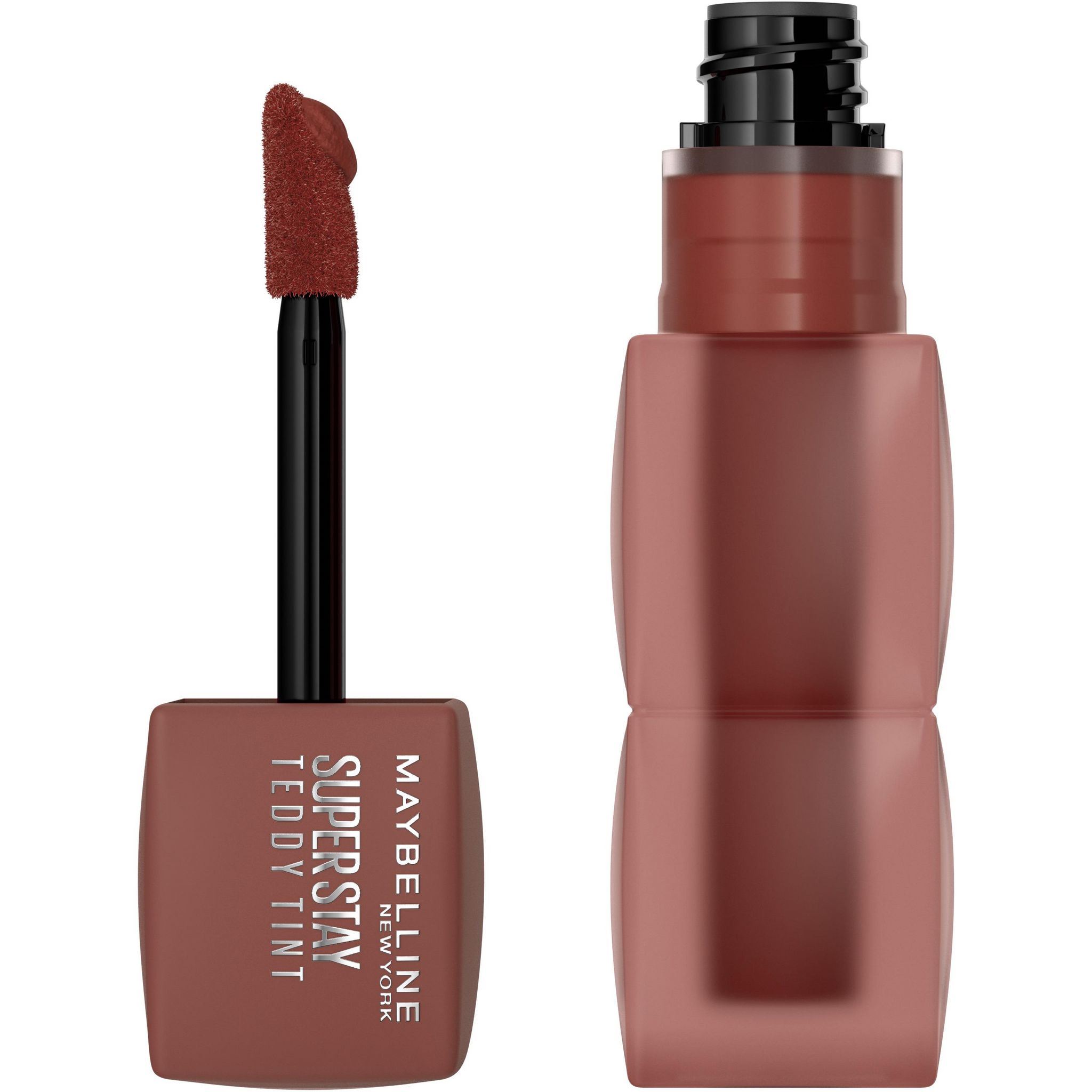 Voir la diapositive 3 : MAYBELLINE Superstay Teddy Tint Rouge à lèvres liquide fini mat fondu 20 mascara tear 1 pièce