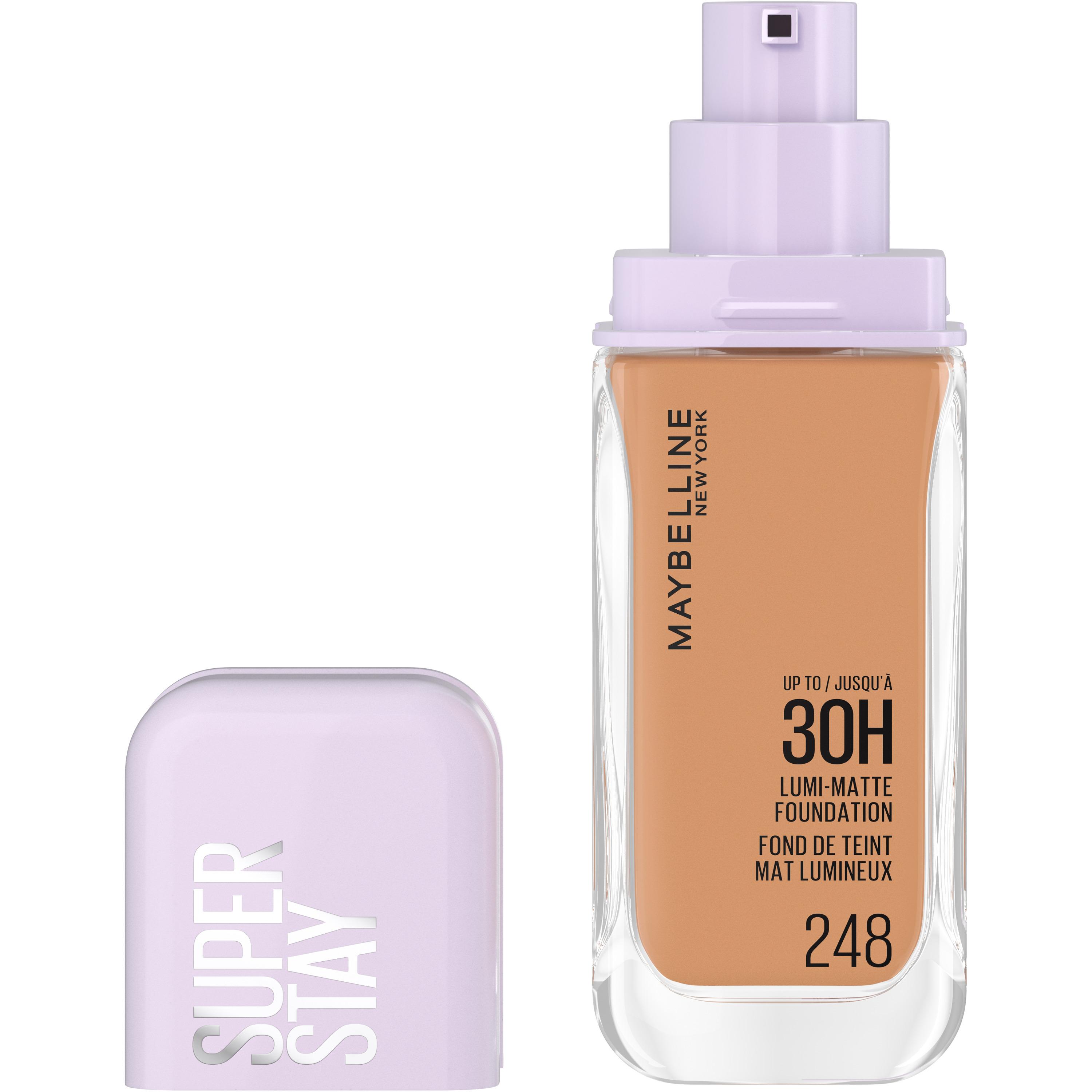 Voir la diapositive 3 : MAYBELLINE Superstay Fond de teint mat lumineux 30H 248 1 pièce