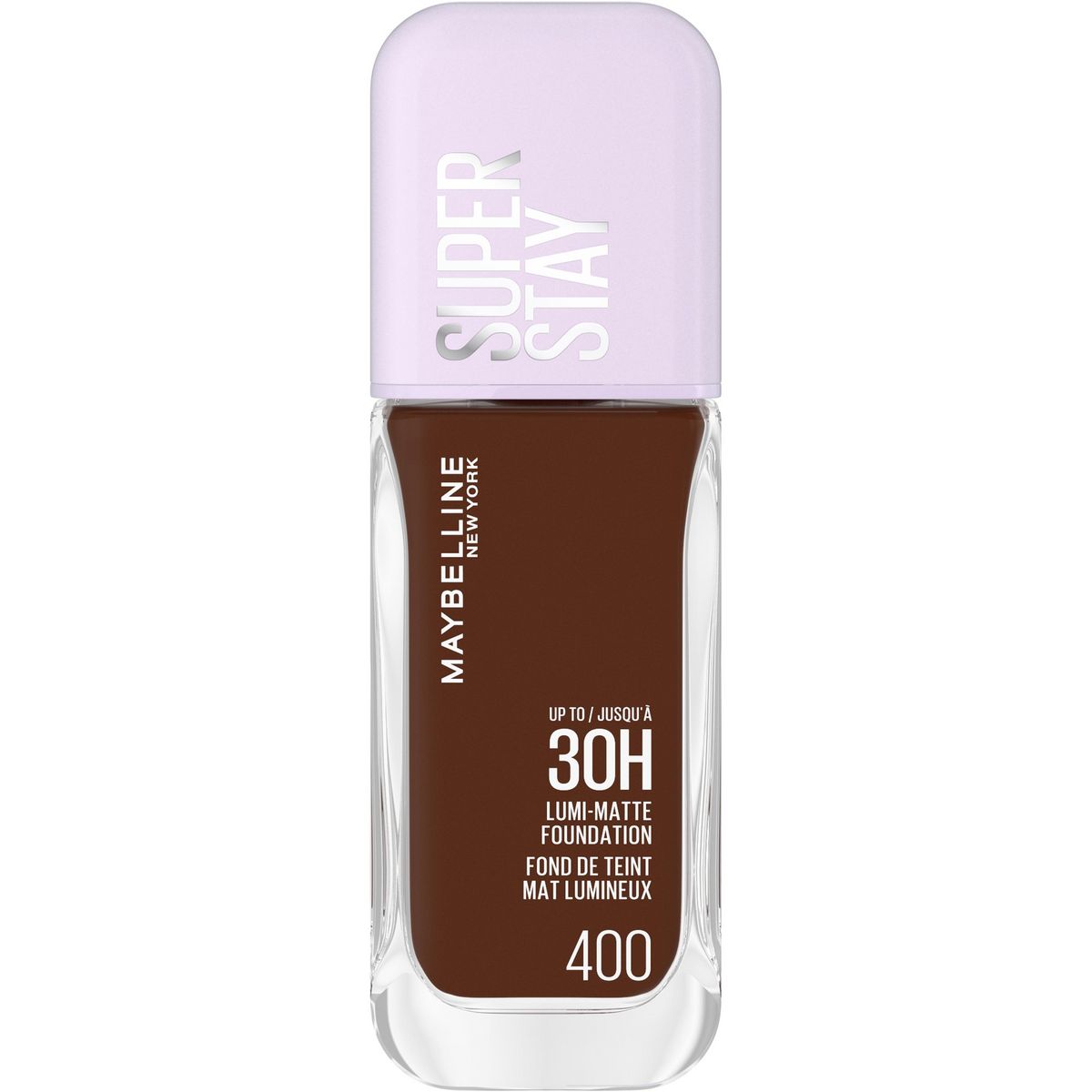 MAYBELLINE Superstay Fond de teint mat lumineux 30H 400 1 pièce