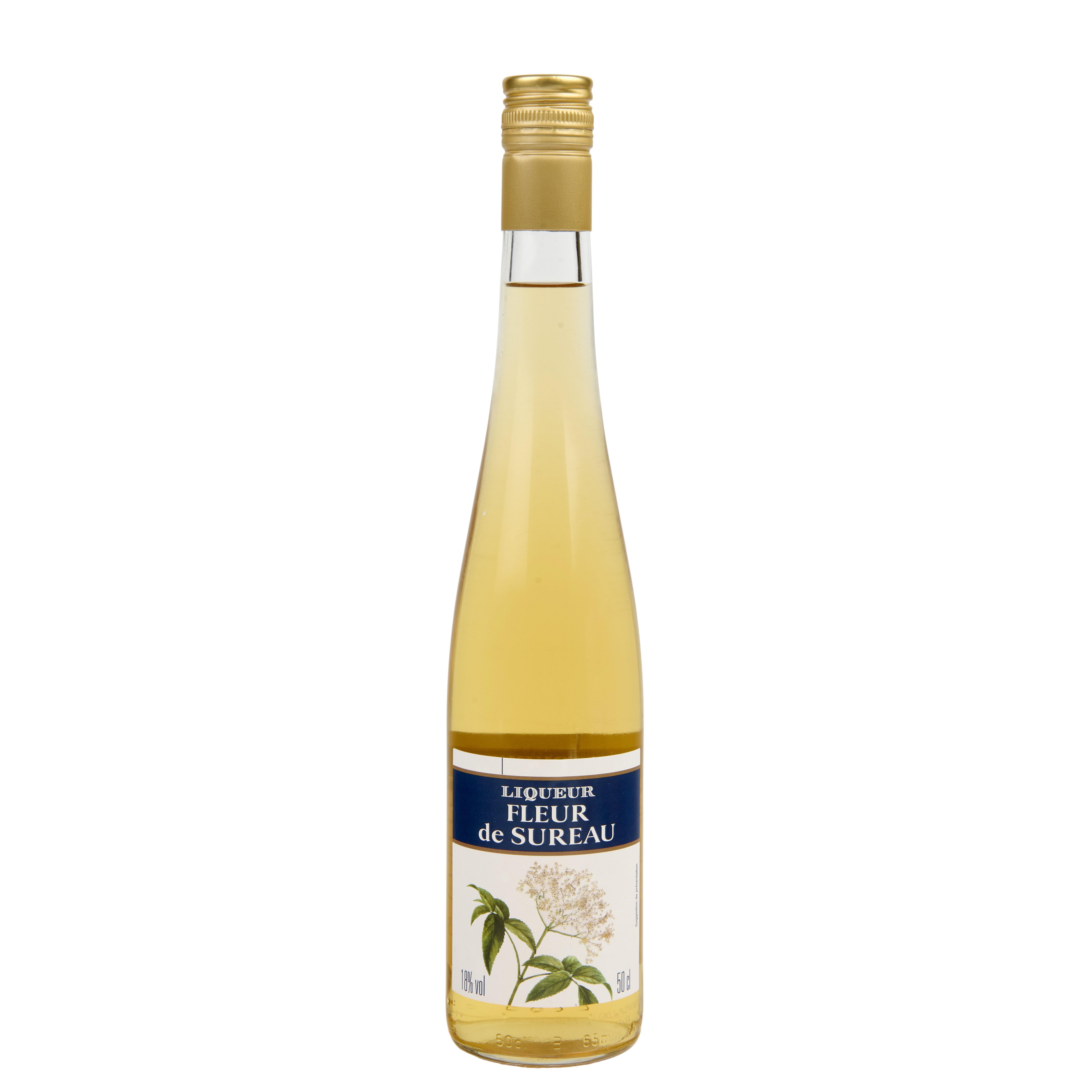 Voir la diapositive 3 : Liqueur de fleur de sureau 18% 50cl