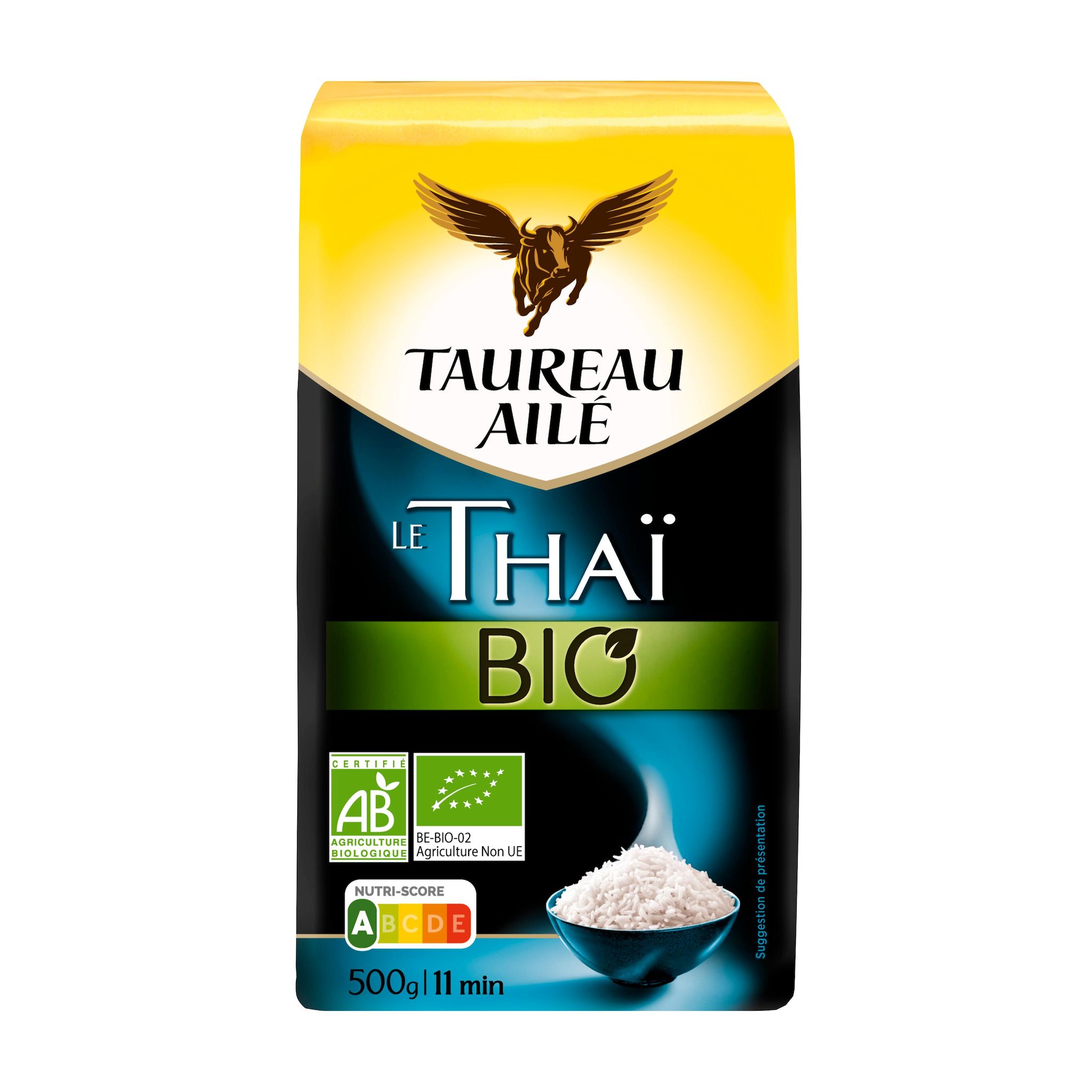 TAUREAU AILE Riz thaï bio 500g