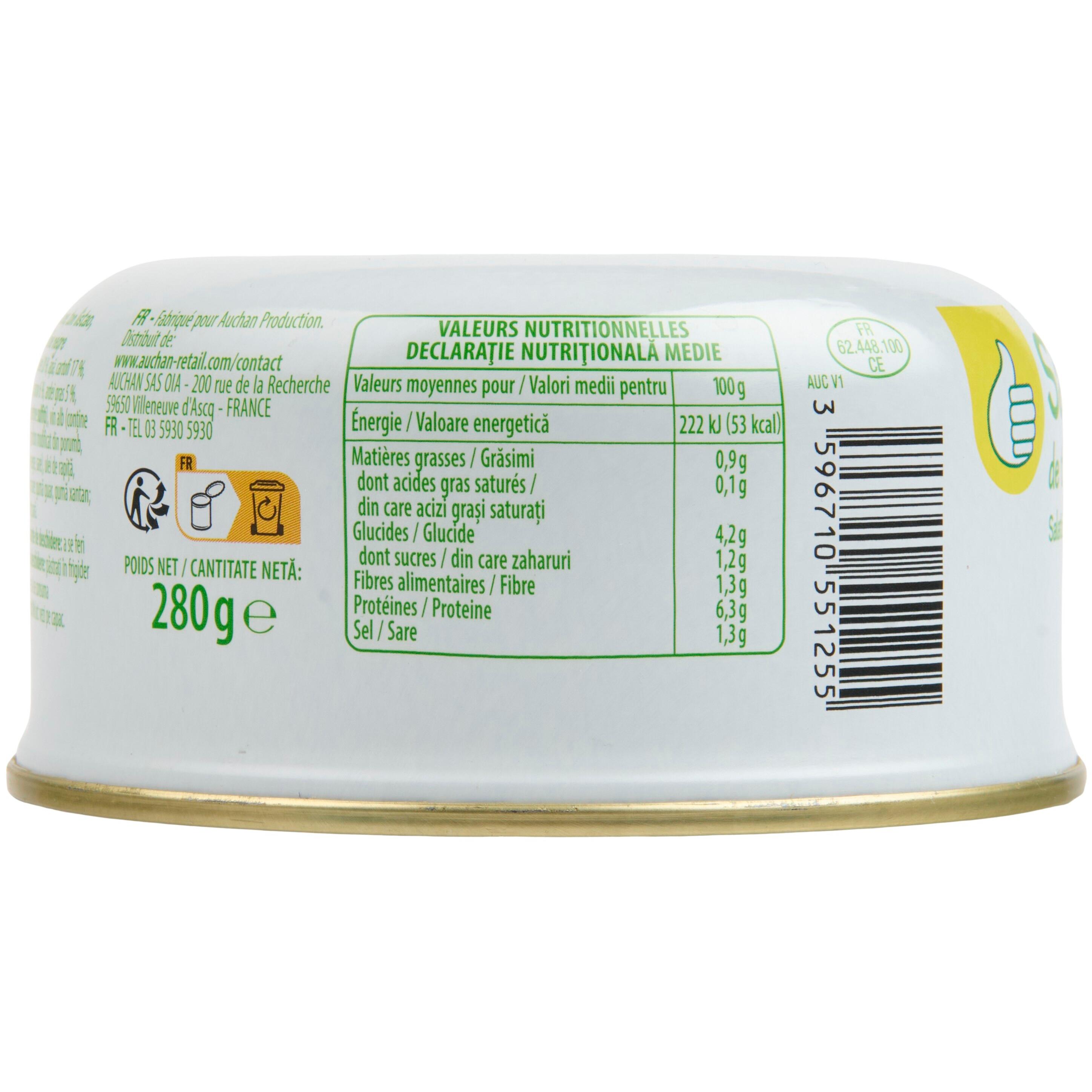 Voir la diapositive 3 : POUCE Salade de thon à la niçoise 280g