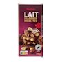 Voir la diapositive 2 : AUCHAN Tablette de chocolat au lait gianduja noisettes 200g