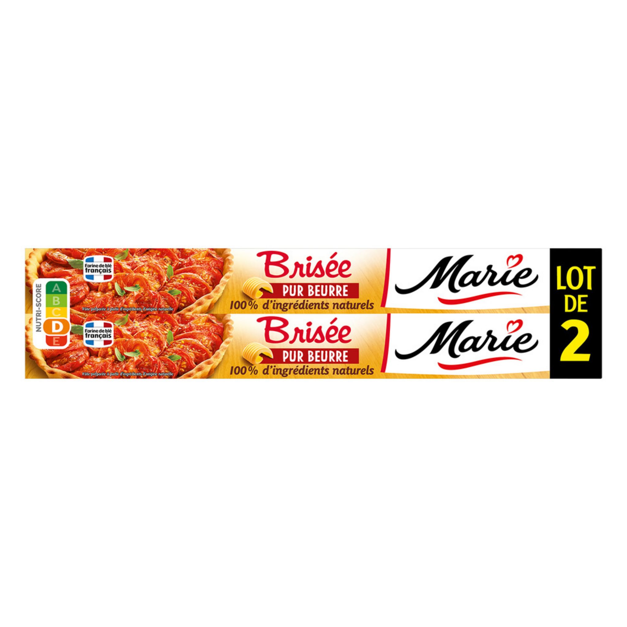 MARIE Pâte brisée pur beurre 460g