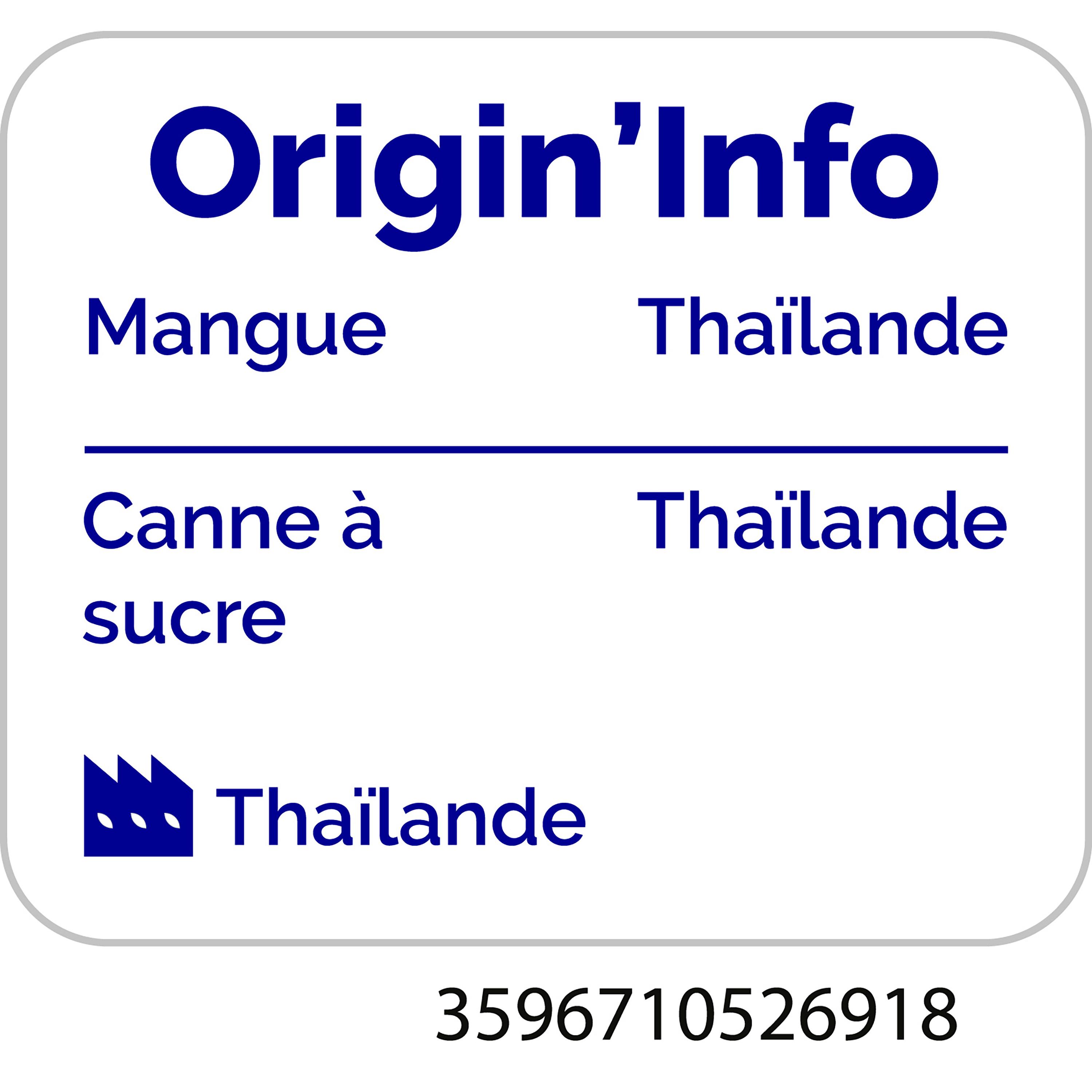Voir la diapositive 3 : AUCHAN Mangues en tranches au sirop léger 425g