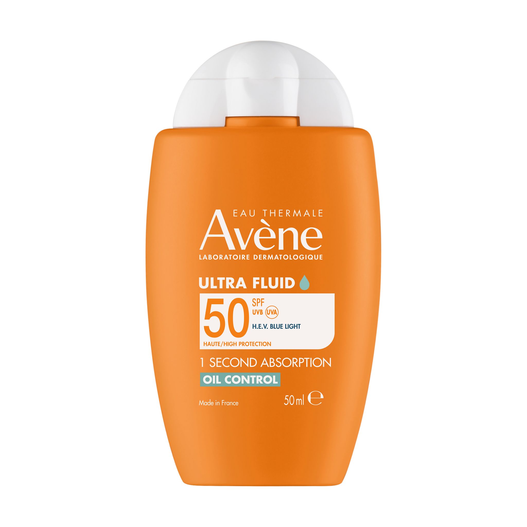 Voir la diapositive 2 : AVÈNE Solaire ultra fluide matifiant spf50 50ml