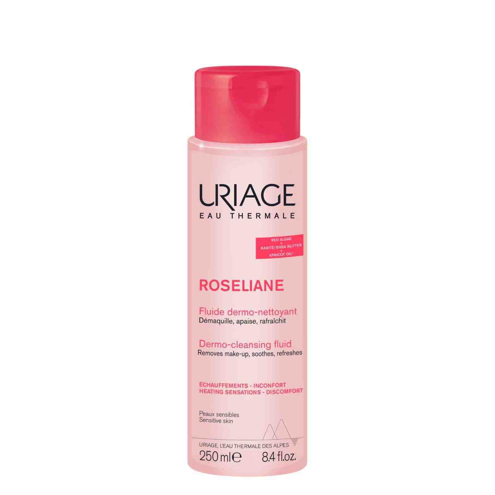 URIAGE Roseliane Fluide dermo-nettoyant 250ml