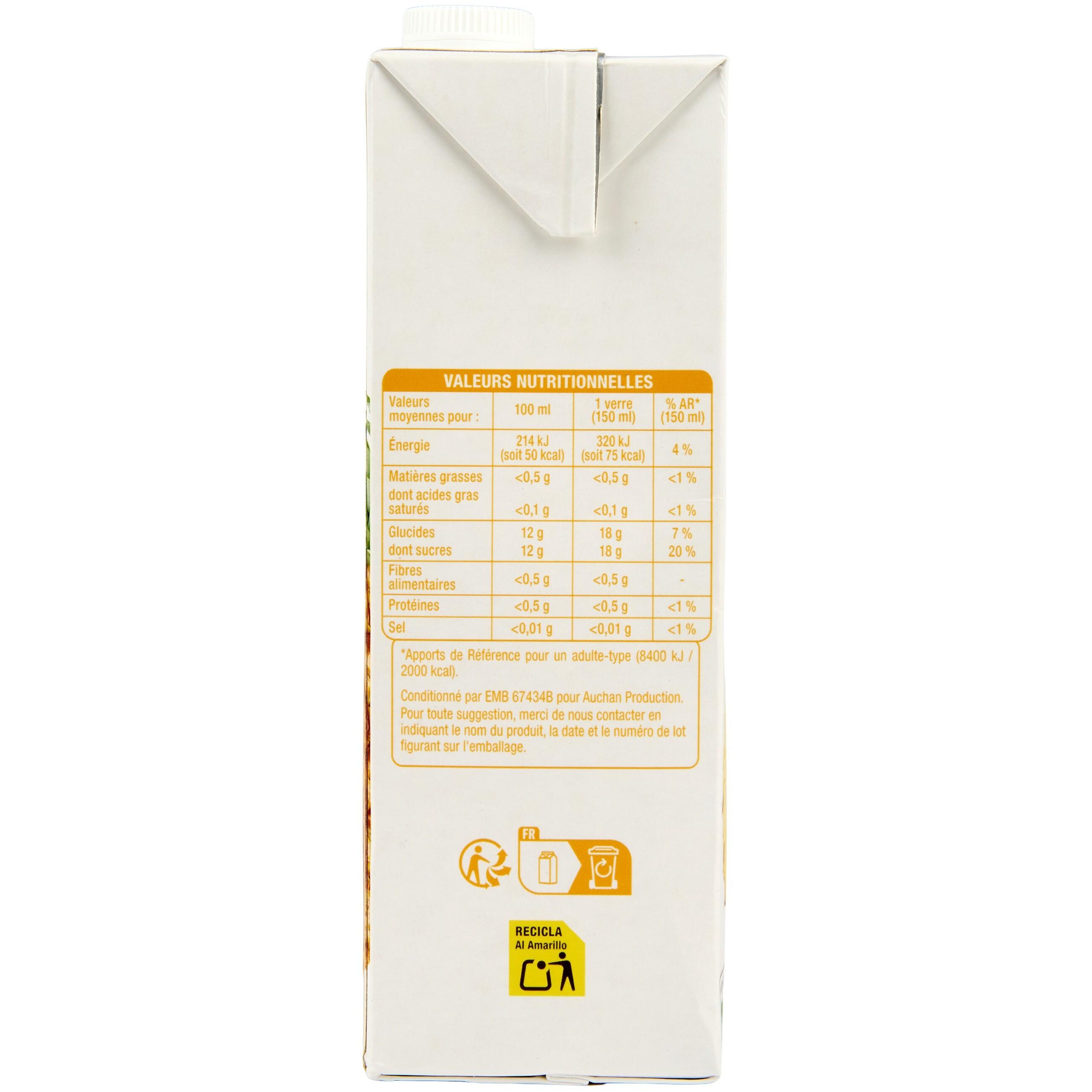 Voir la diapositive 4 : POUCE Nectar d'ananas brique 1l