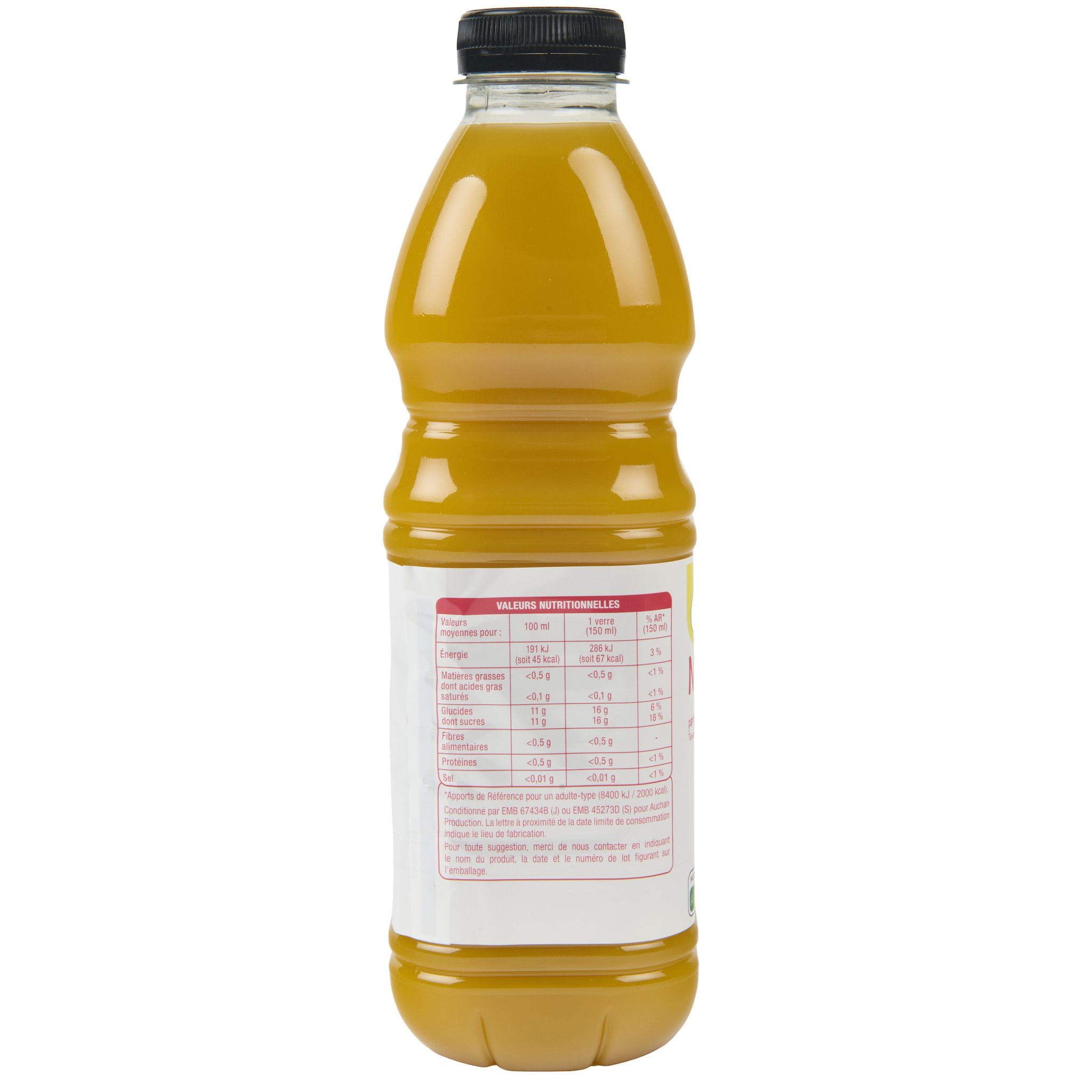 Voir la diapositive 2 : POUCE Nectar de mangues 1l