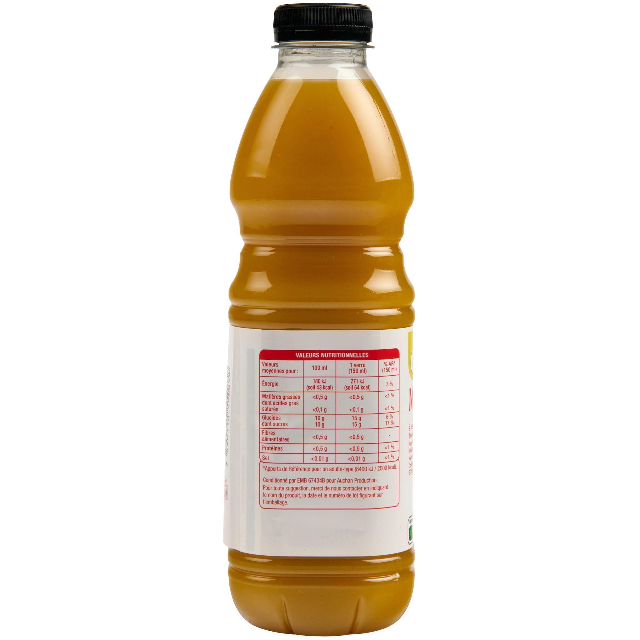 Voir la diapositive 4 : POUCE Nectar de mangues 1l