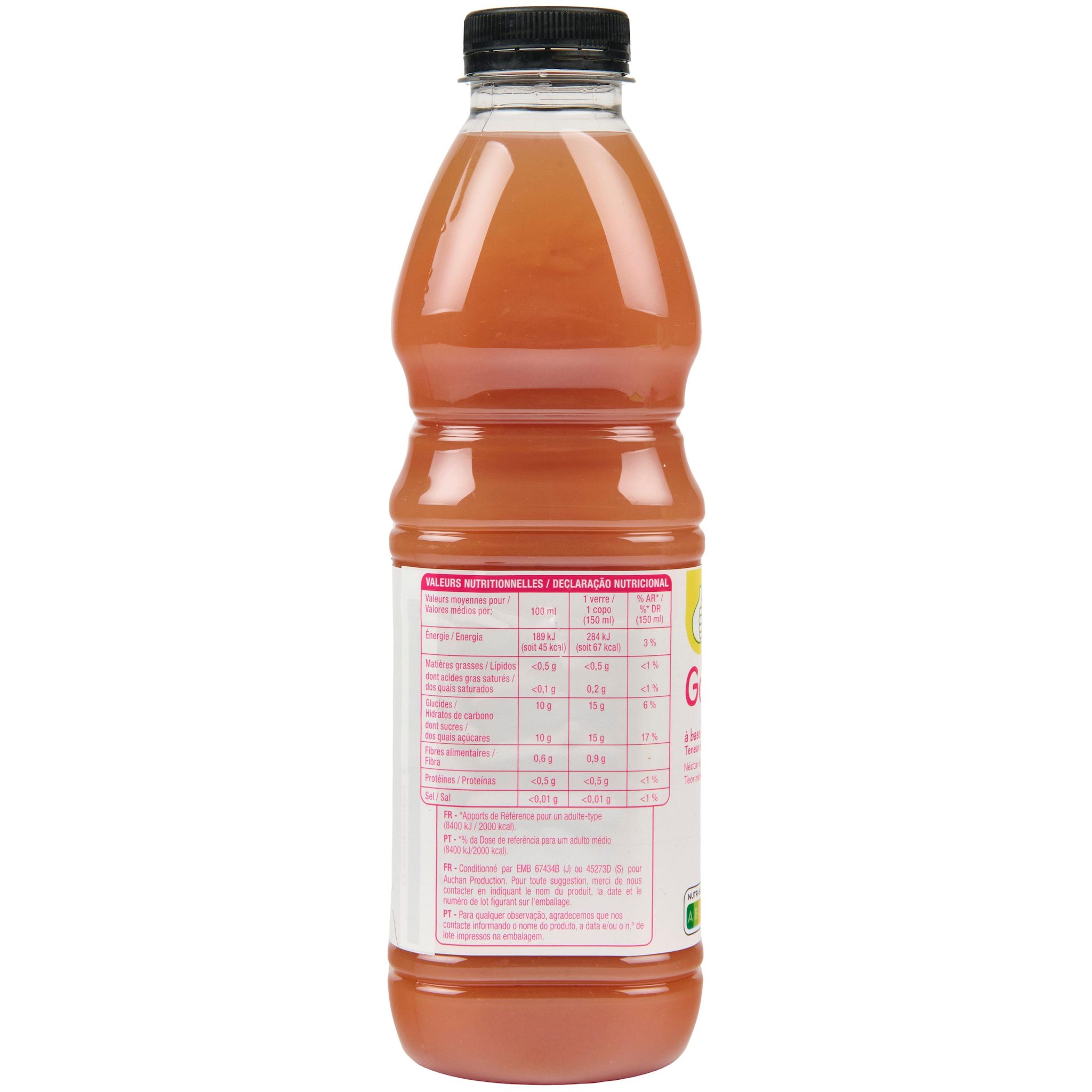 Voir la diapositive 2 : POUCE Nectar de goyave 1l