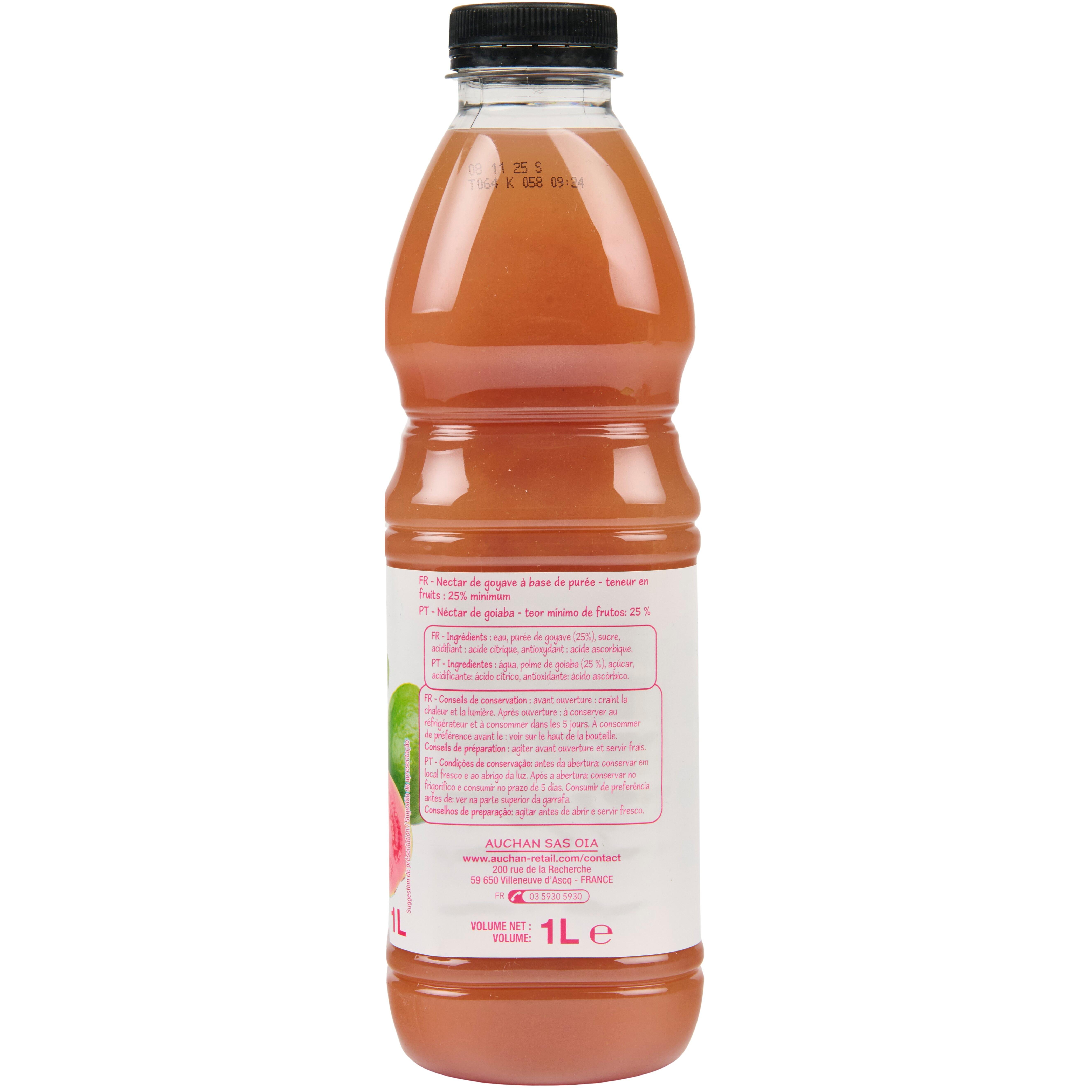 Voir la diapositive 3 : POUCE Nectar de goyave 1l