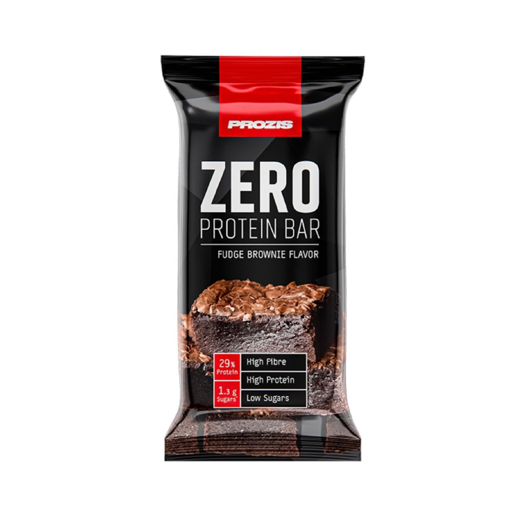 PROZIS Barre protéinée de céréales Zero saveur brownie fondant 1 barre 40g