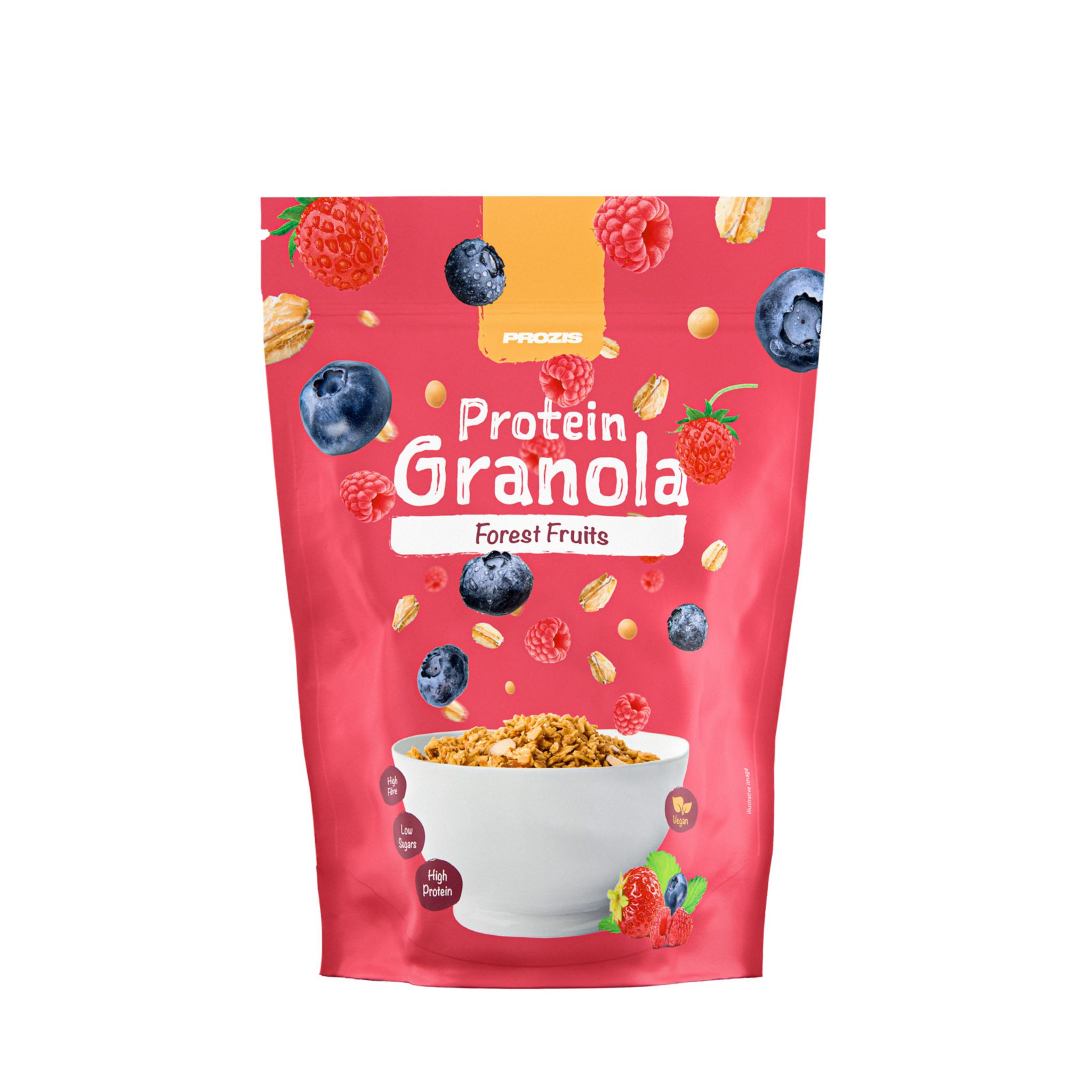 PROZIS Granola protéiné aux fruits des bois 250g
