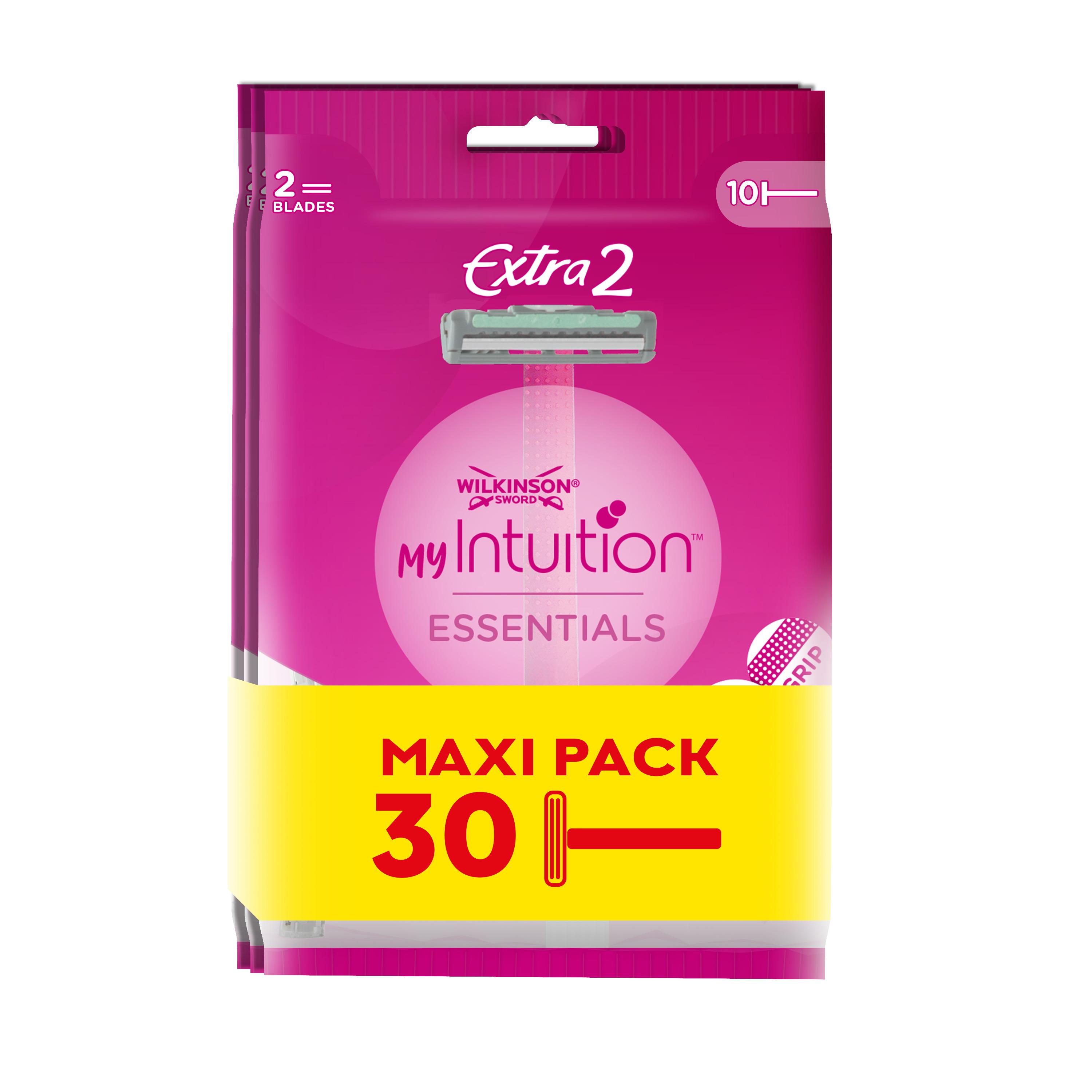 WILKINSON My Intuition essentials rasoirs jetables femme 30 pièces