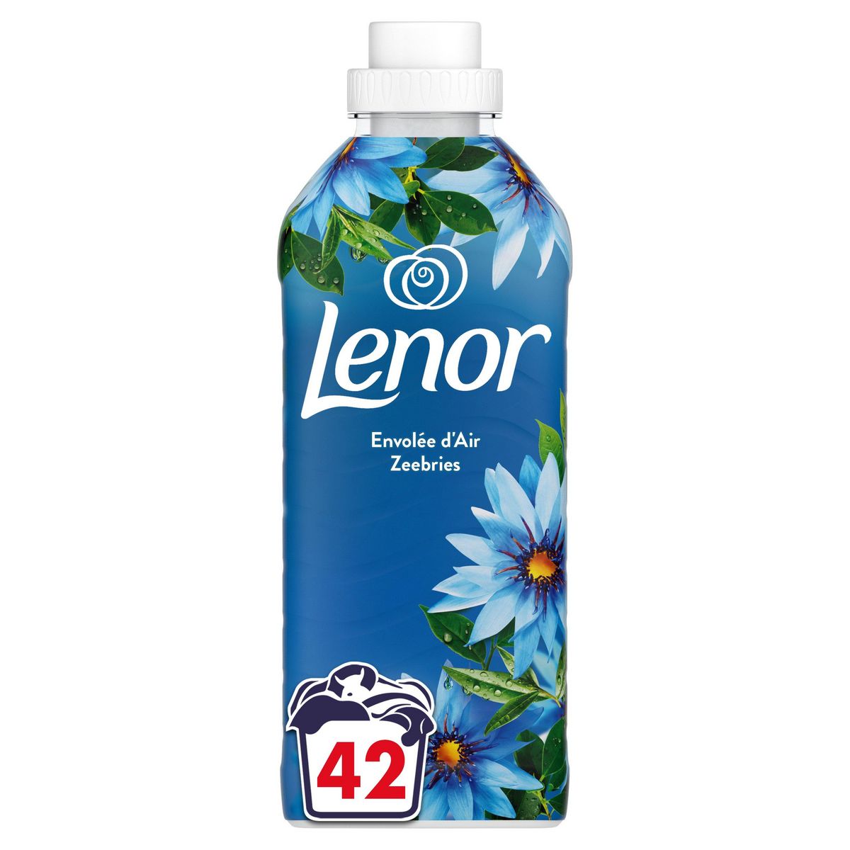 LENOR Adoucissant liquide Envolée d'air 42lav 0.882l