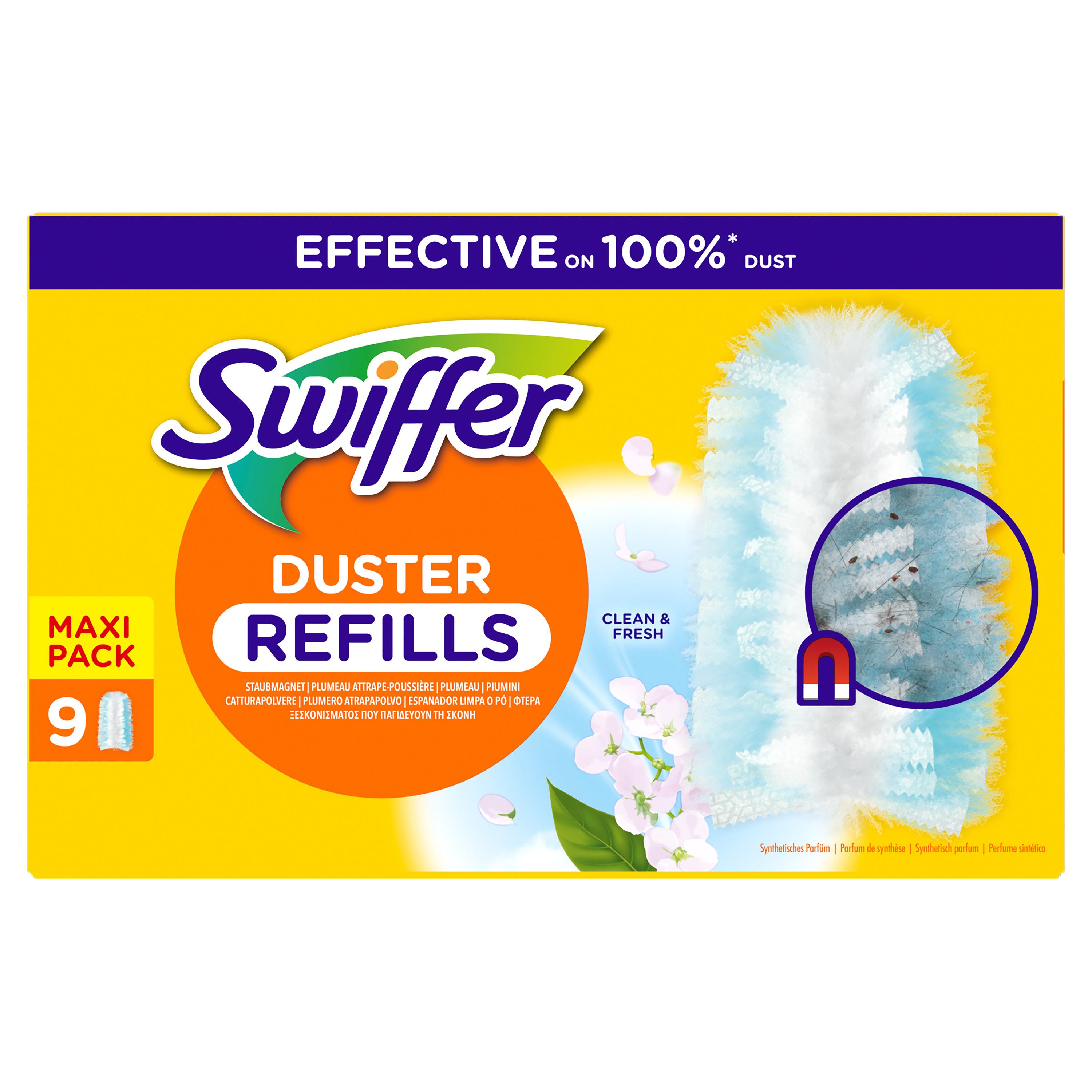 Voir la diapositive 2 : SWIFFER Plumeaux système anti-poussière 9 pièces