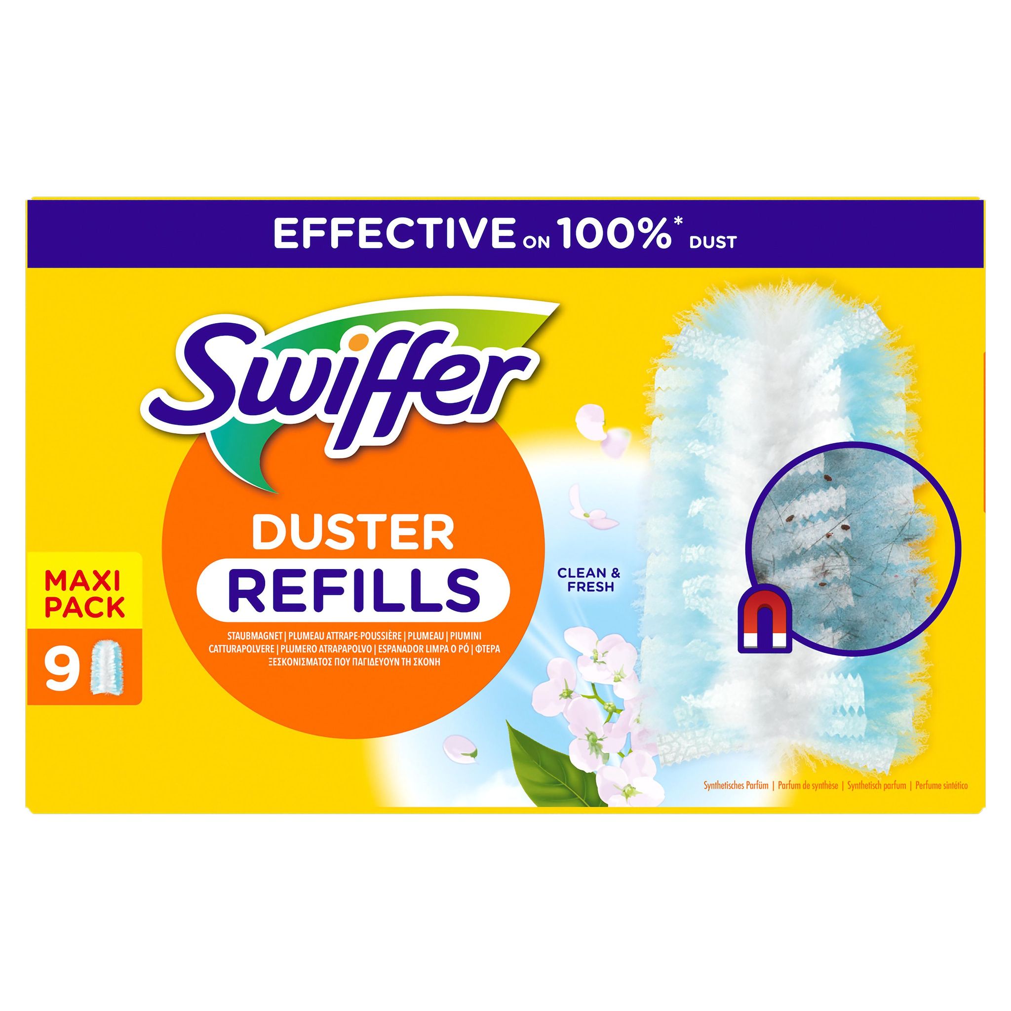 Voir la diapositive 2 : SWIFFER Plumeaux système anti-poussière 1 pièces